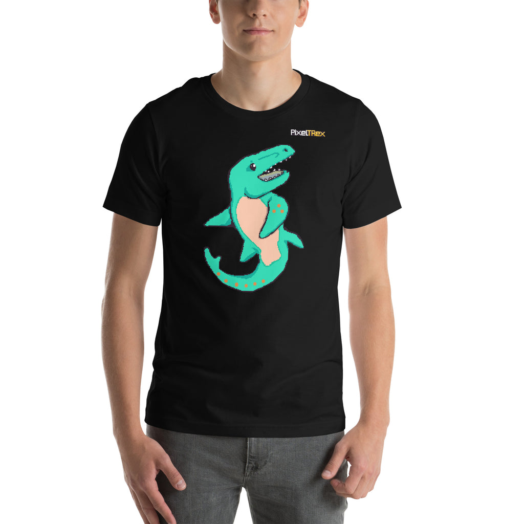 PixelTRex™ – Mosa the Mosasaurus Pixel Creature T-Shirt