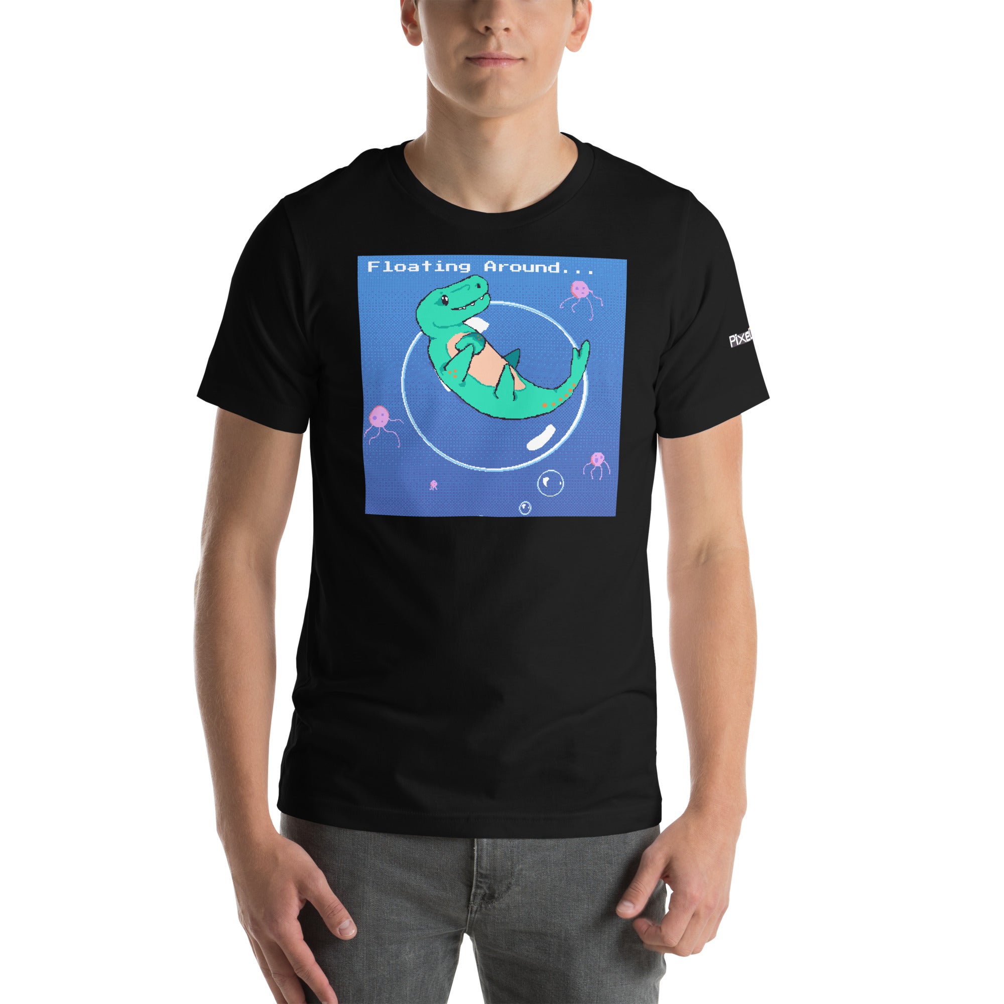 PixelTRex™ – Mosa “Floating Around” T-Shirt