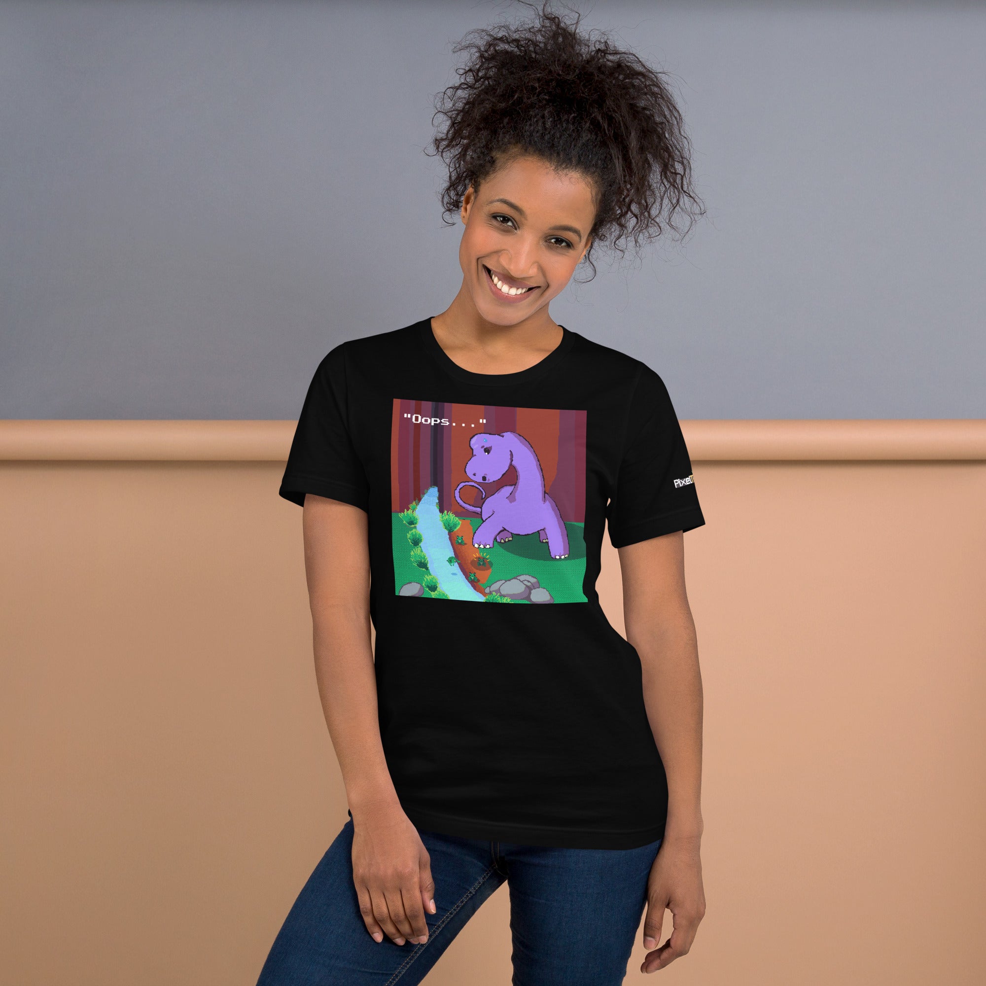 PixelTRex™ – Bracey “Oops” T-Shirt