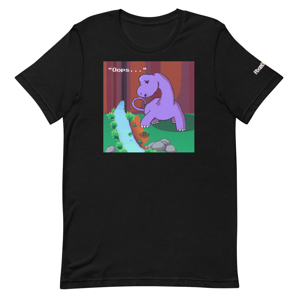 PixelTRex™ – Bracey “Oops” T-Shirt