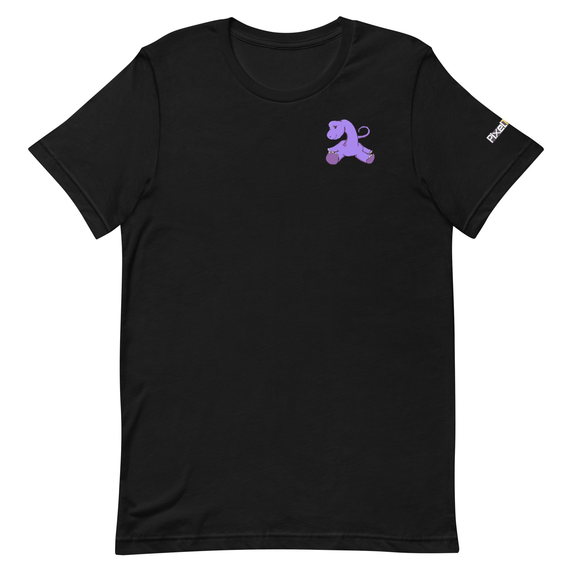 PixelTRex™ – Bracey the Brachiosaurus Pixel Dinosaur Pocket Tee