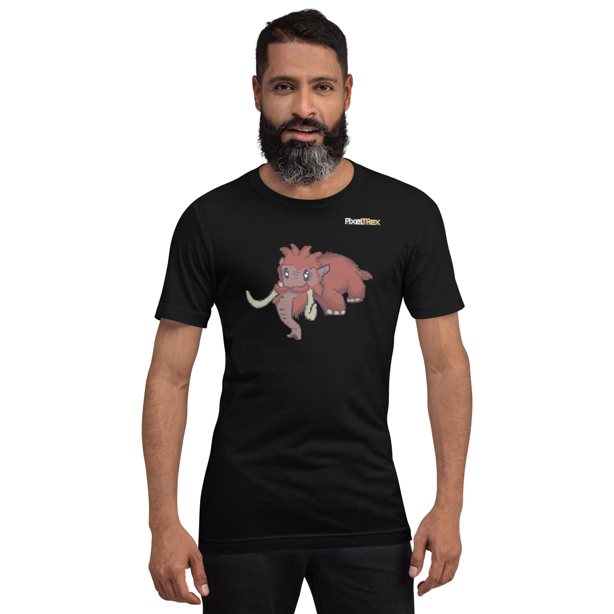 PixelTRex™ – Mammo the Mammoth Pixel Creature T-Shirt