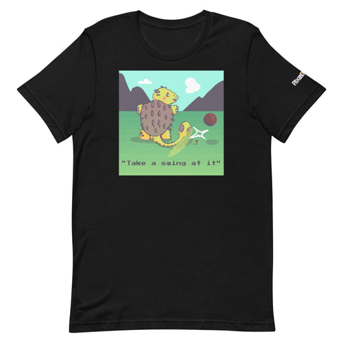 PixelTRex™ – Anky “Take a swing at it” T-Shirt