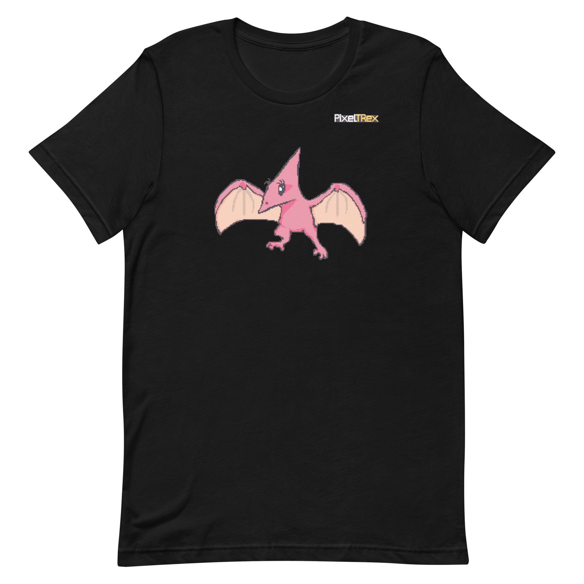 PixelTRex™ – Tera the Pteranodon Pixel Creature T-Shirt