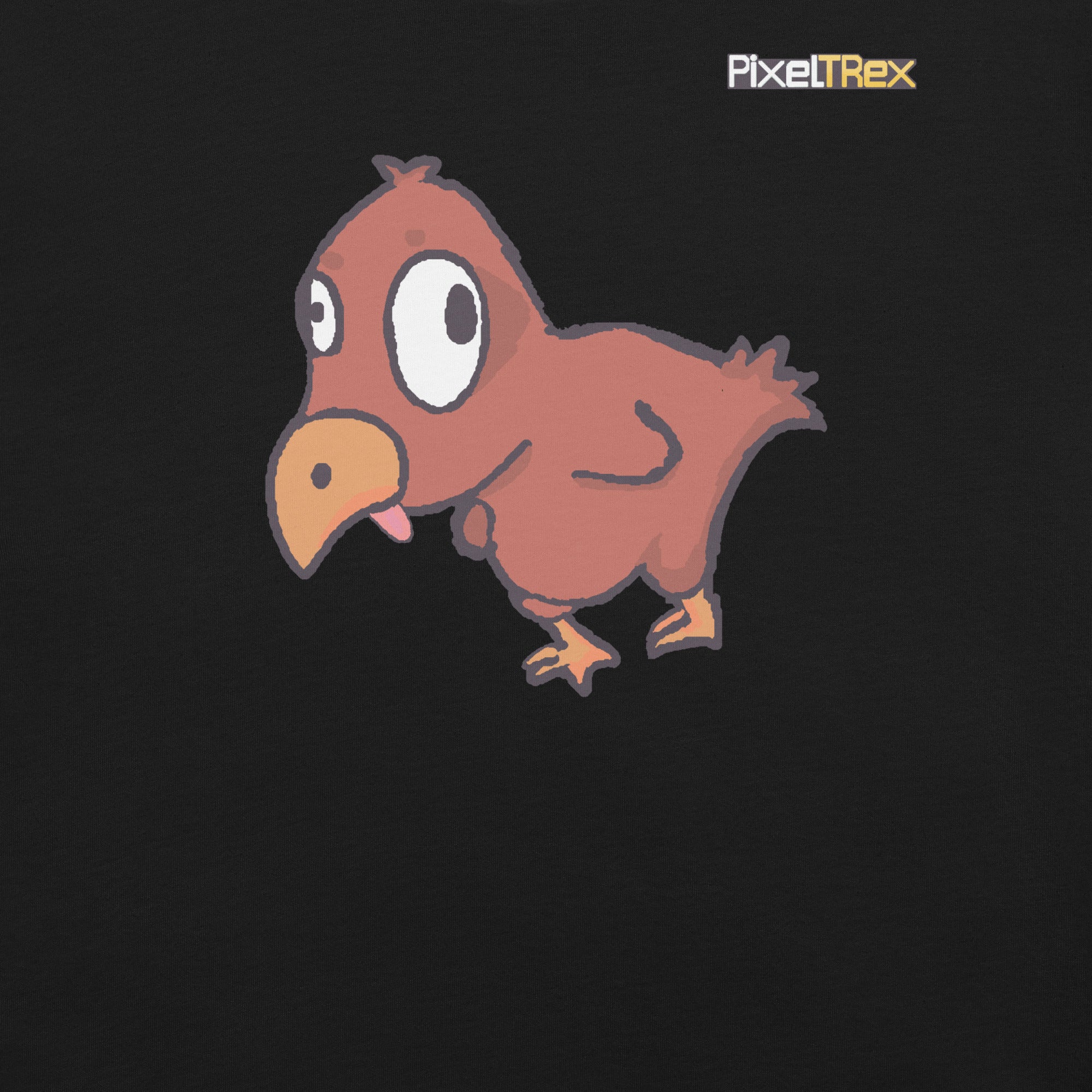 PixelTRex™ – Doug the Dodo Pixel Creature T-Shirt