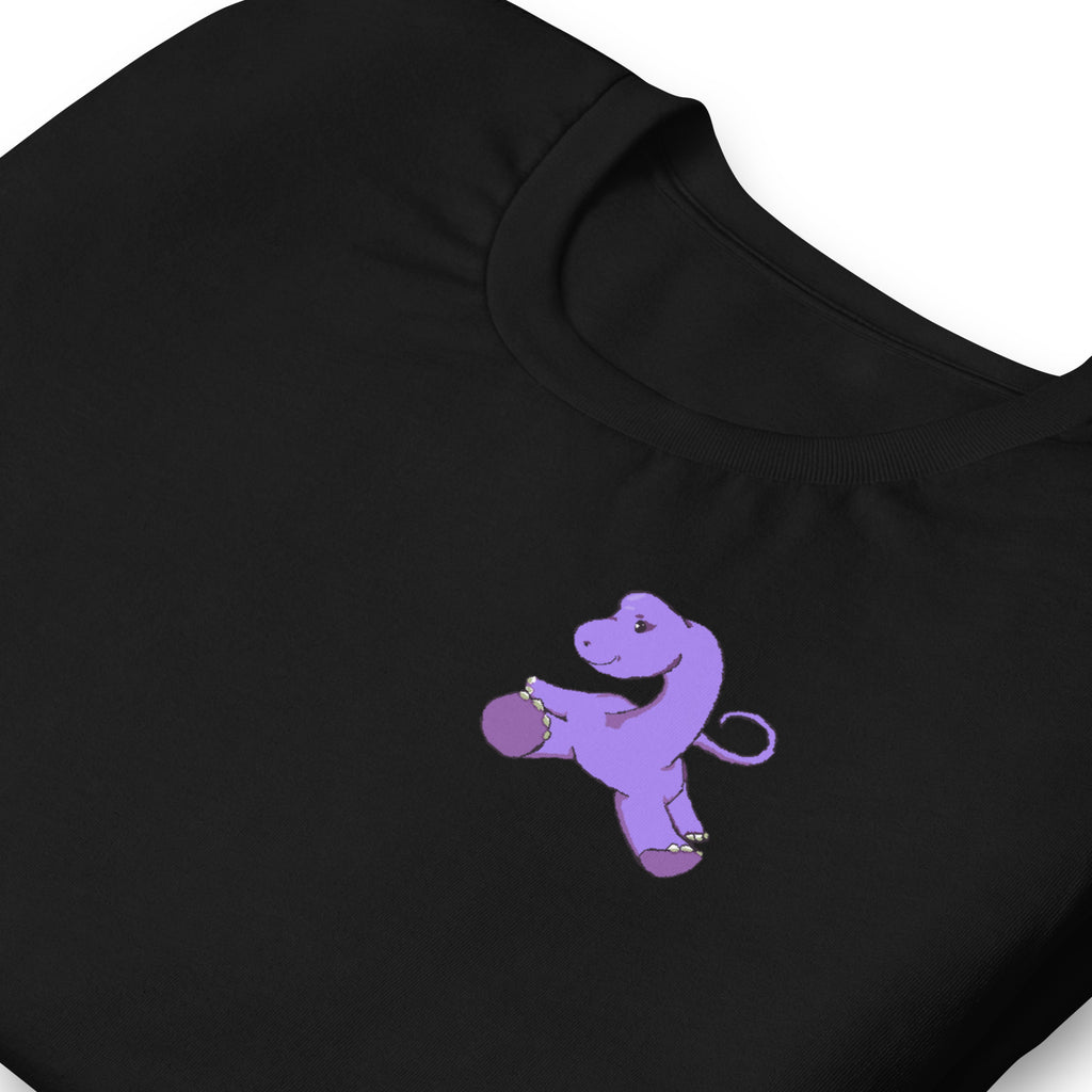 PixelTRex™ – Bracey the Brachiosaurus Pixel Dinosaur Pocket Tee