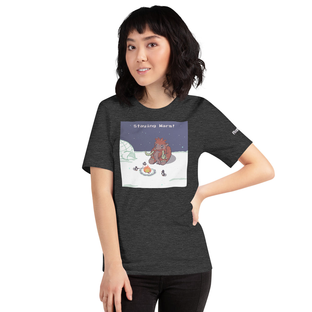 PixelTRex™ – Mammo “Staying Warm!” T-Shirt