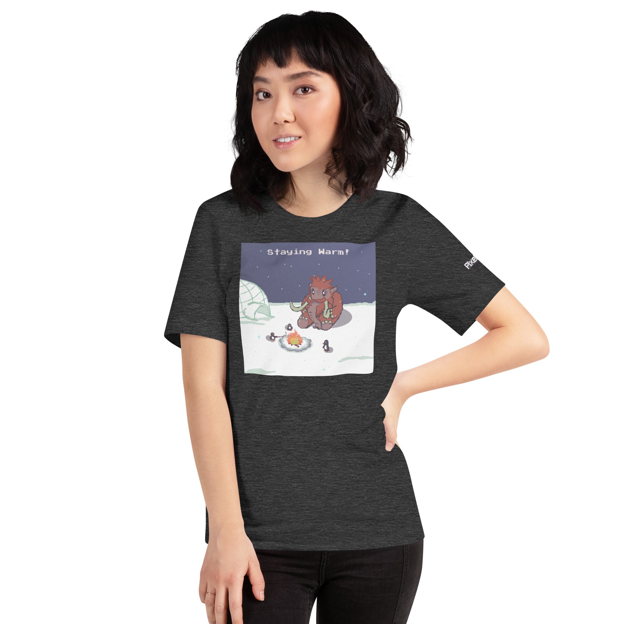 PixelTRex™ – Mammo “Staying Warm!” T-Shirt