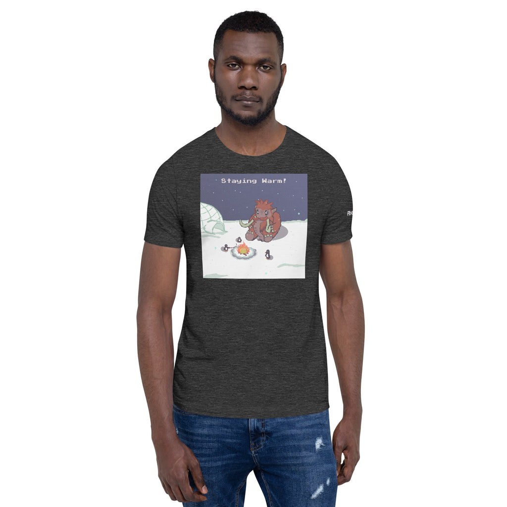 PixelTRex™ – Mammo “Staying Warm!” T-Shirt