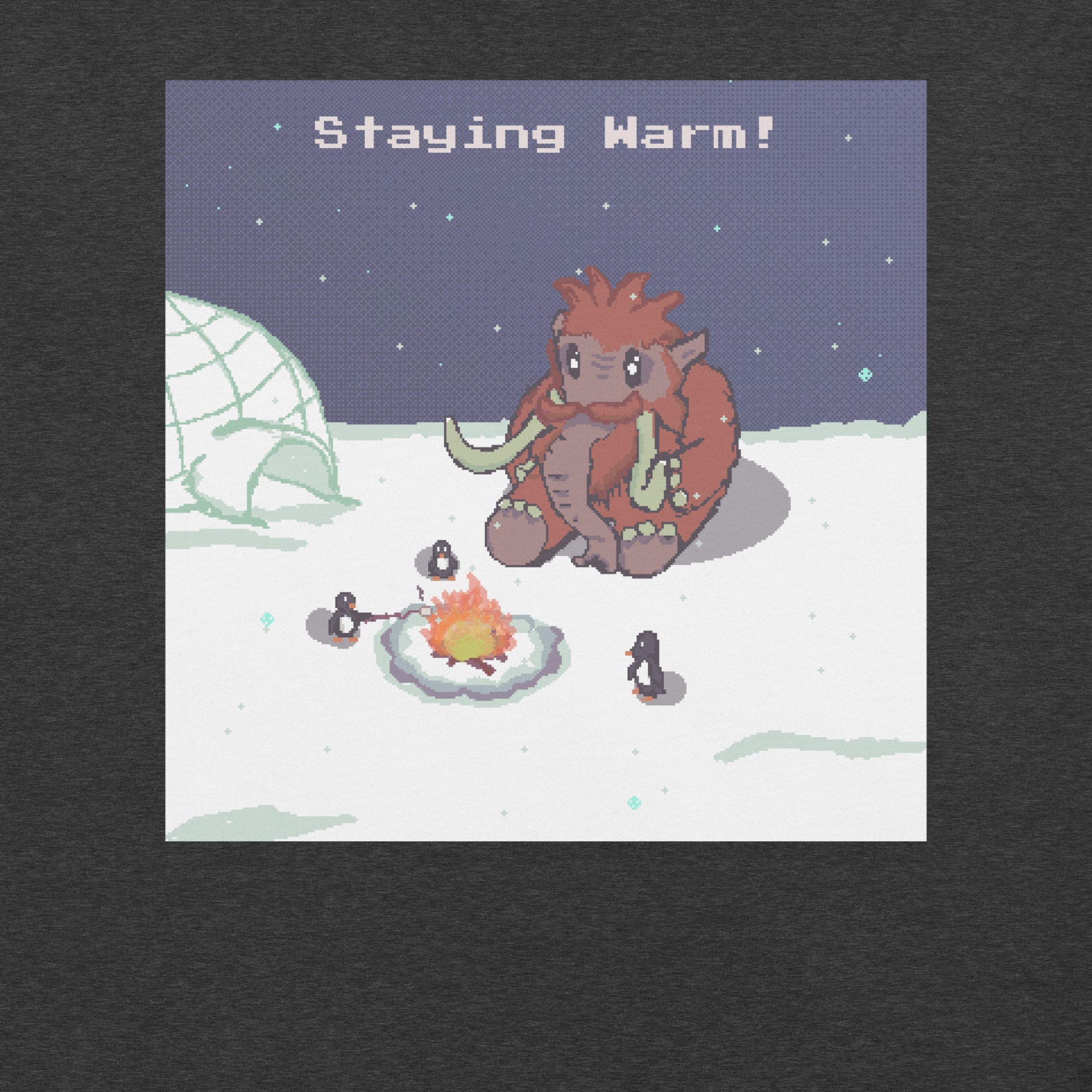 PixelTRex™ – Mammo “Staying Warm!” T-Shirt