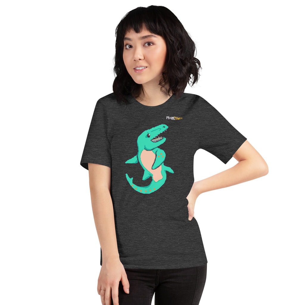 PixelTRex™ – Mosa the Mosasaurus Pixel Creature T-Shirt