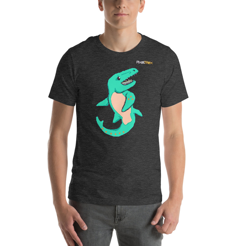 PixelTRex™ – Mosa the Mosasaurus Pixel Creature T-Shirt