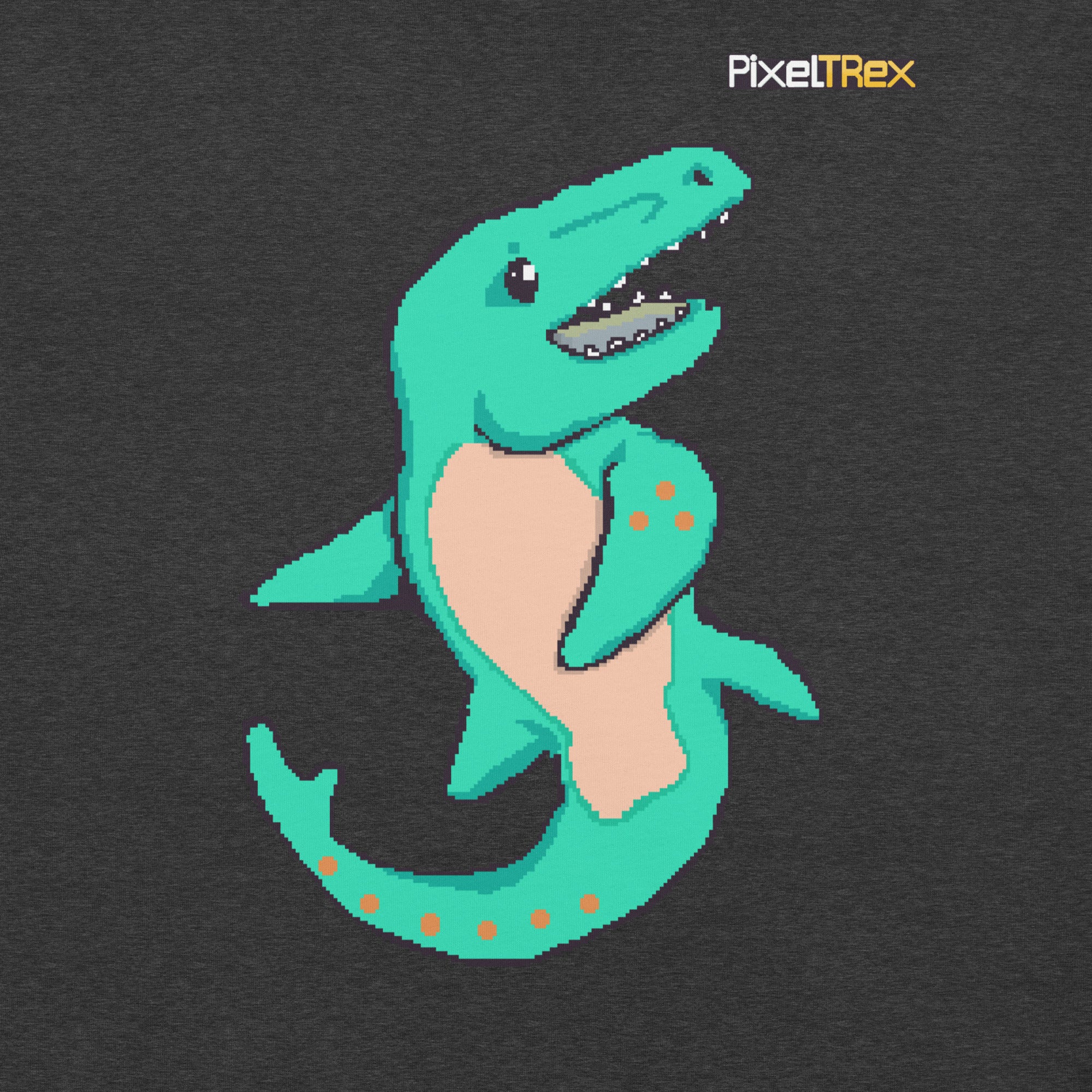 PixelTRex™ – Mosa the Mosasaurus Pixel Creature T-Shirt