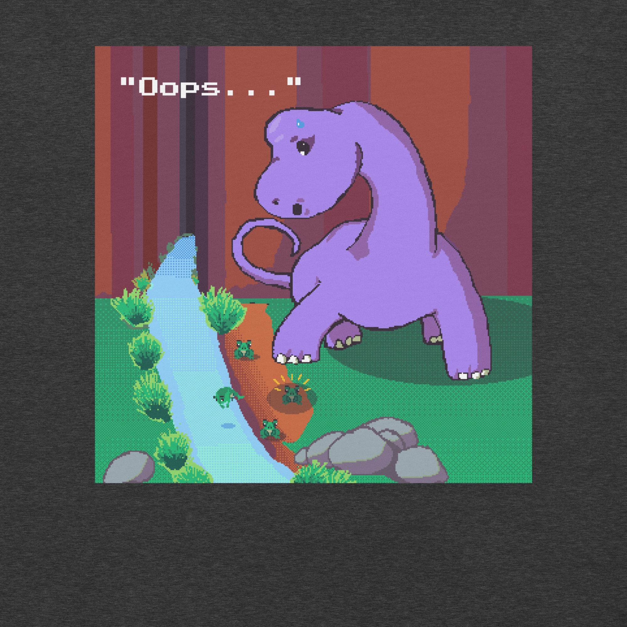 PixelTRex™ – Bracey “Oops” T-Shirt