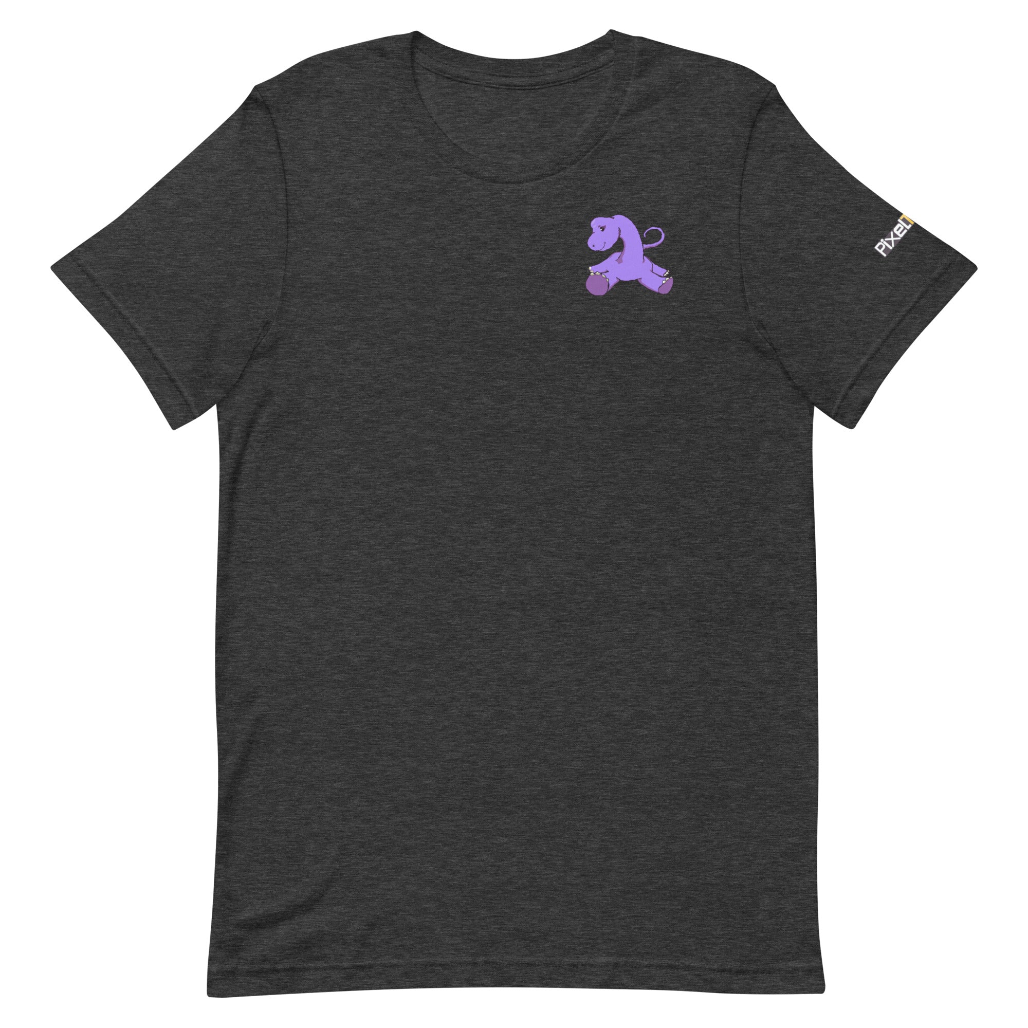 PixelTRex™ – Bracey the Brachiosaurus Pixel Dinosaur Pocket Tee