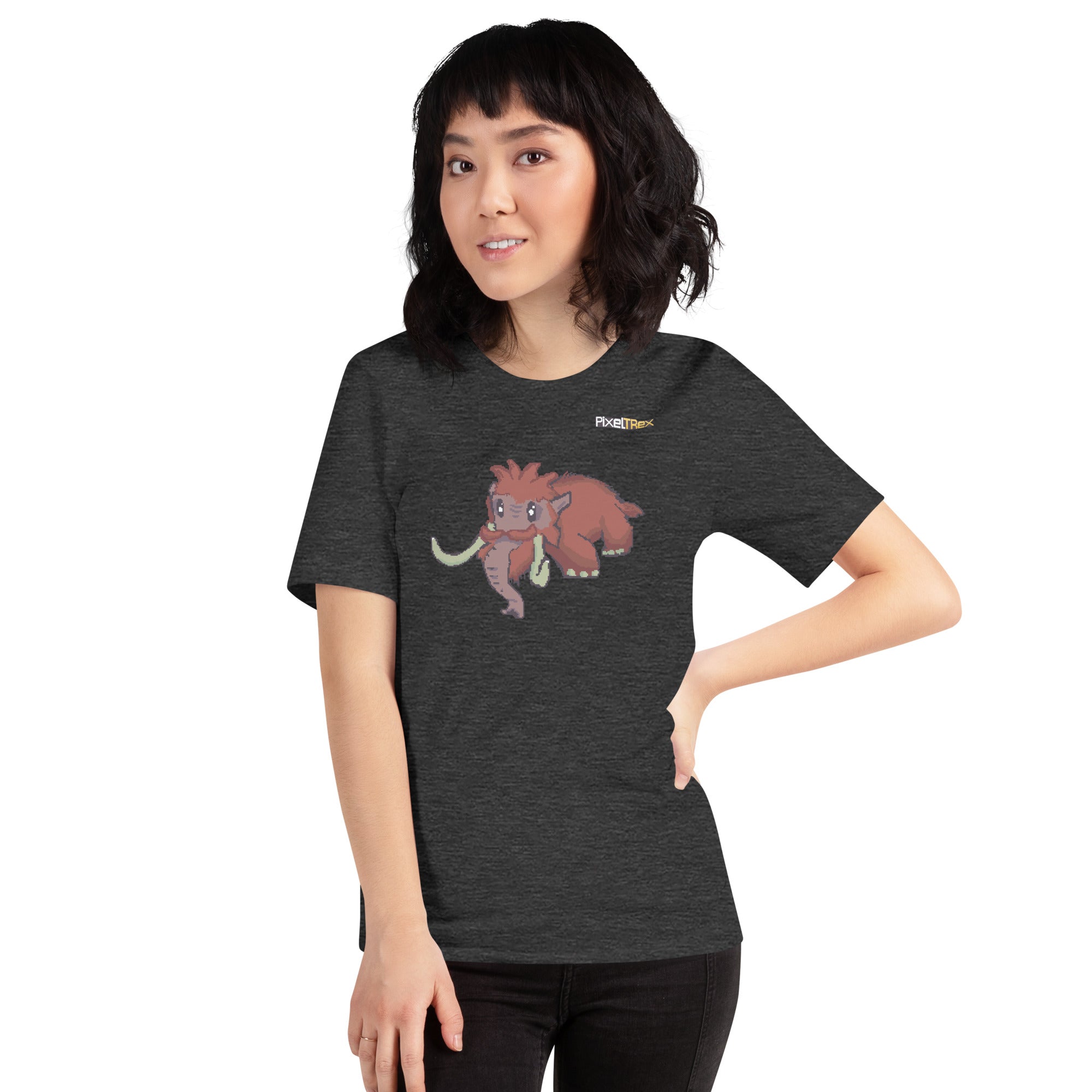 PixelTRex™ – Mammo the Mammoth Pixel Creature T-Shirt