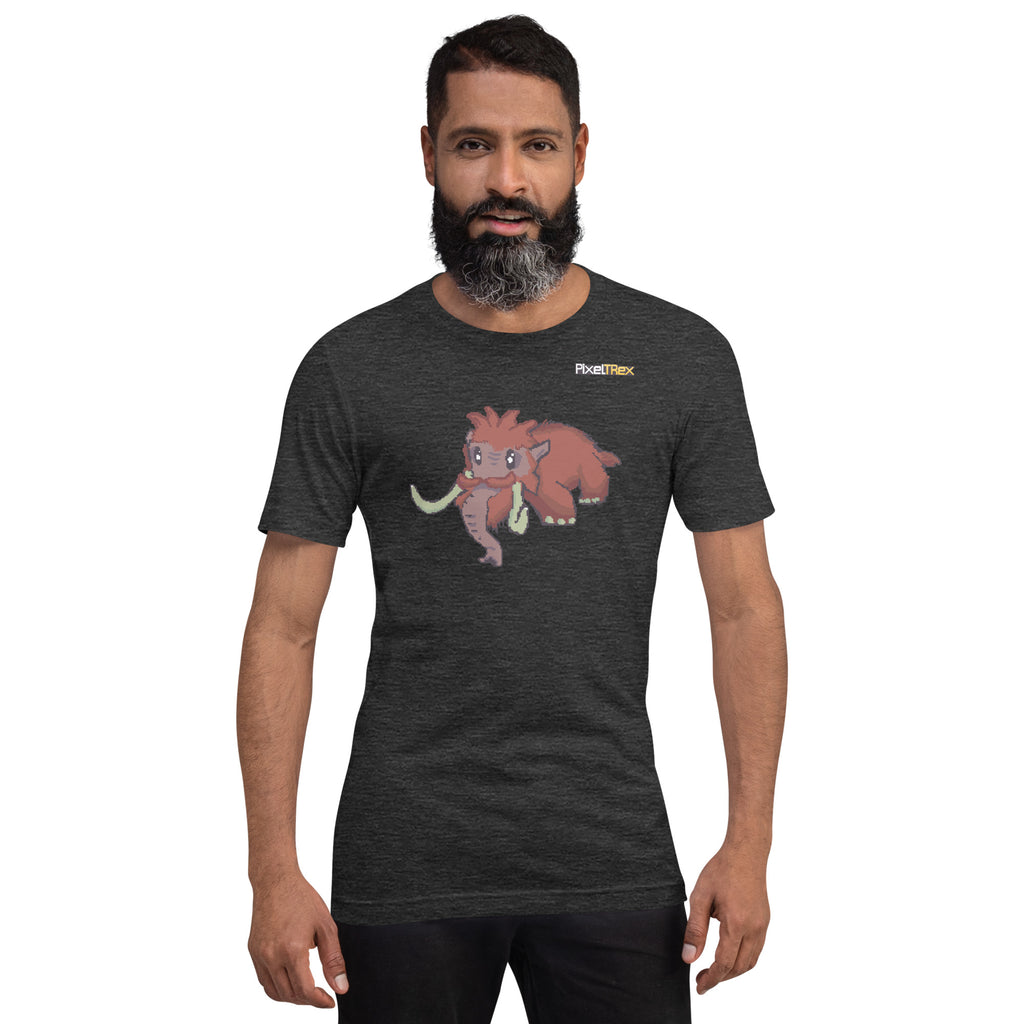 PixelTRex™ – Mammo the Mammoth Pixel Creature T-Shirt