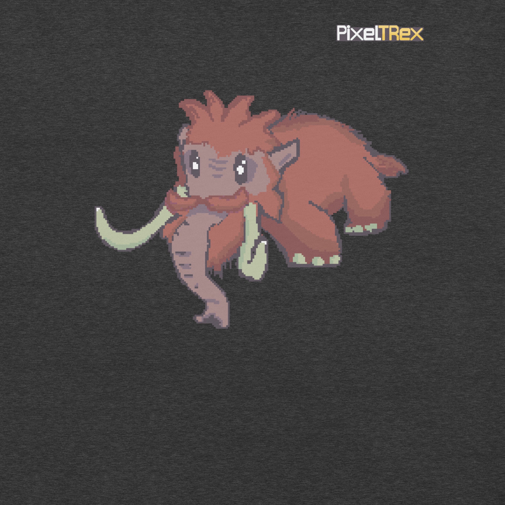 PixelTRex™ – Mammo the Mammoth Pixel Creature T-Shirt