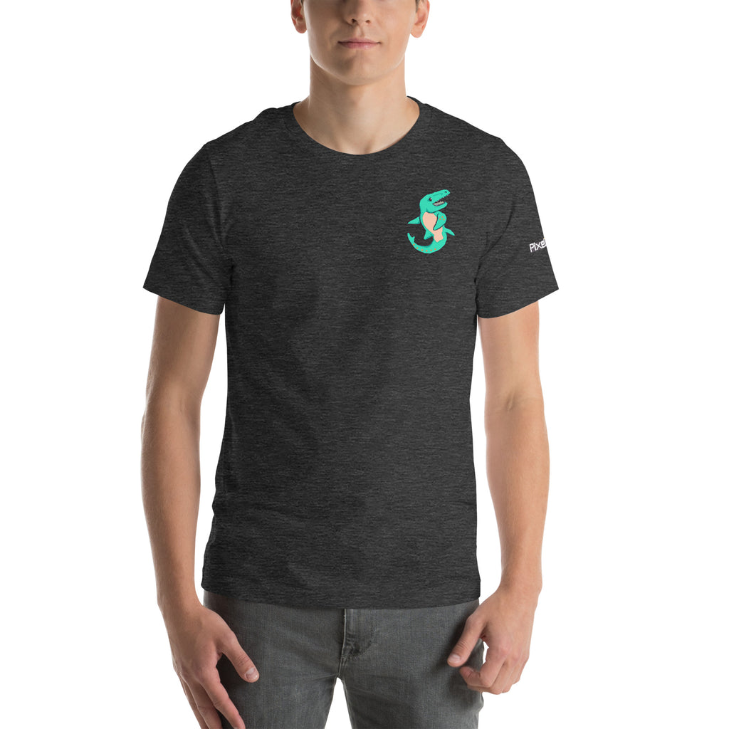 PixelTRex™ – Mosa the Mosasaurus Pixel Creature Pocket Tee