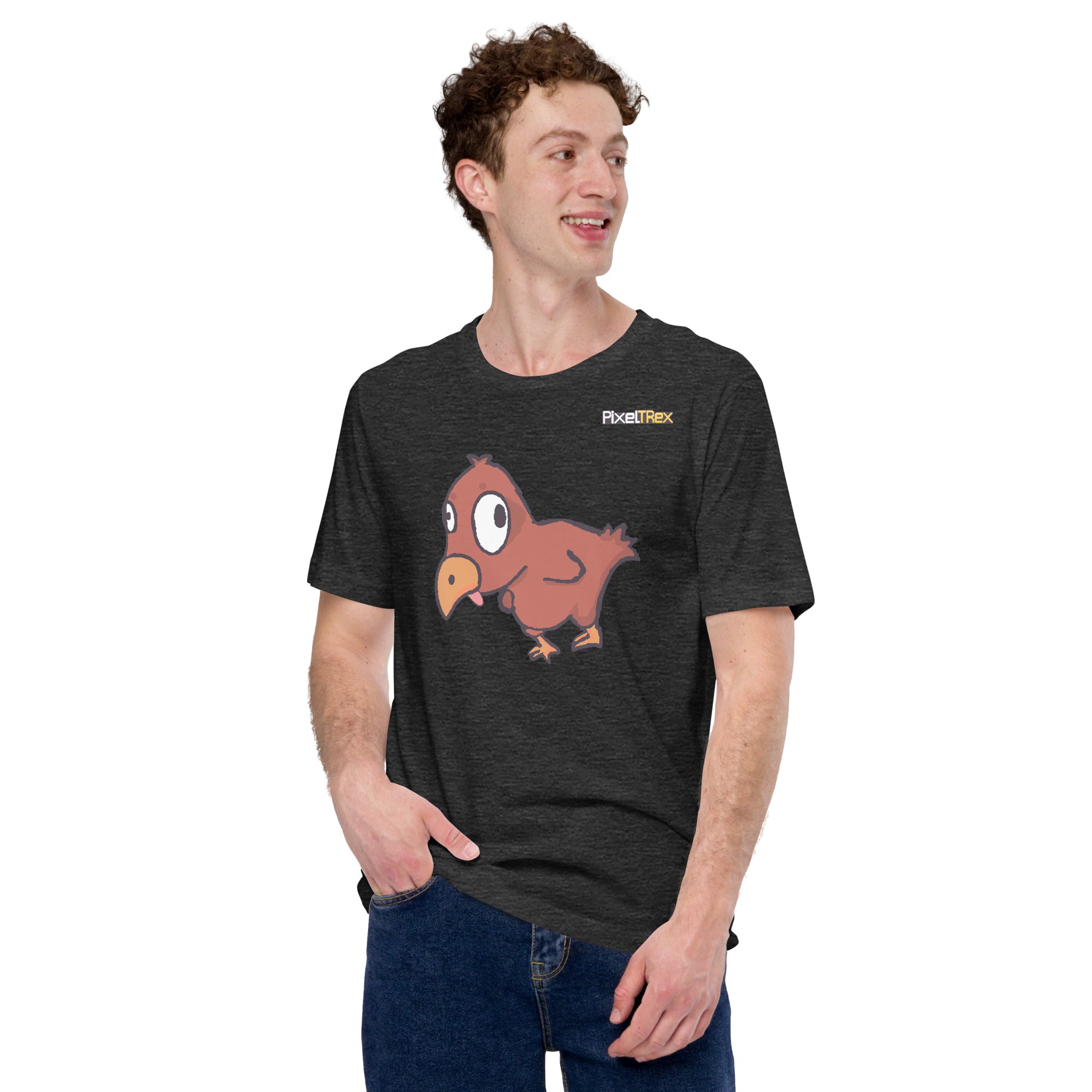 PixelTRex™ – Doug the Dodo Pixel Creature T-Shirt
