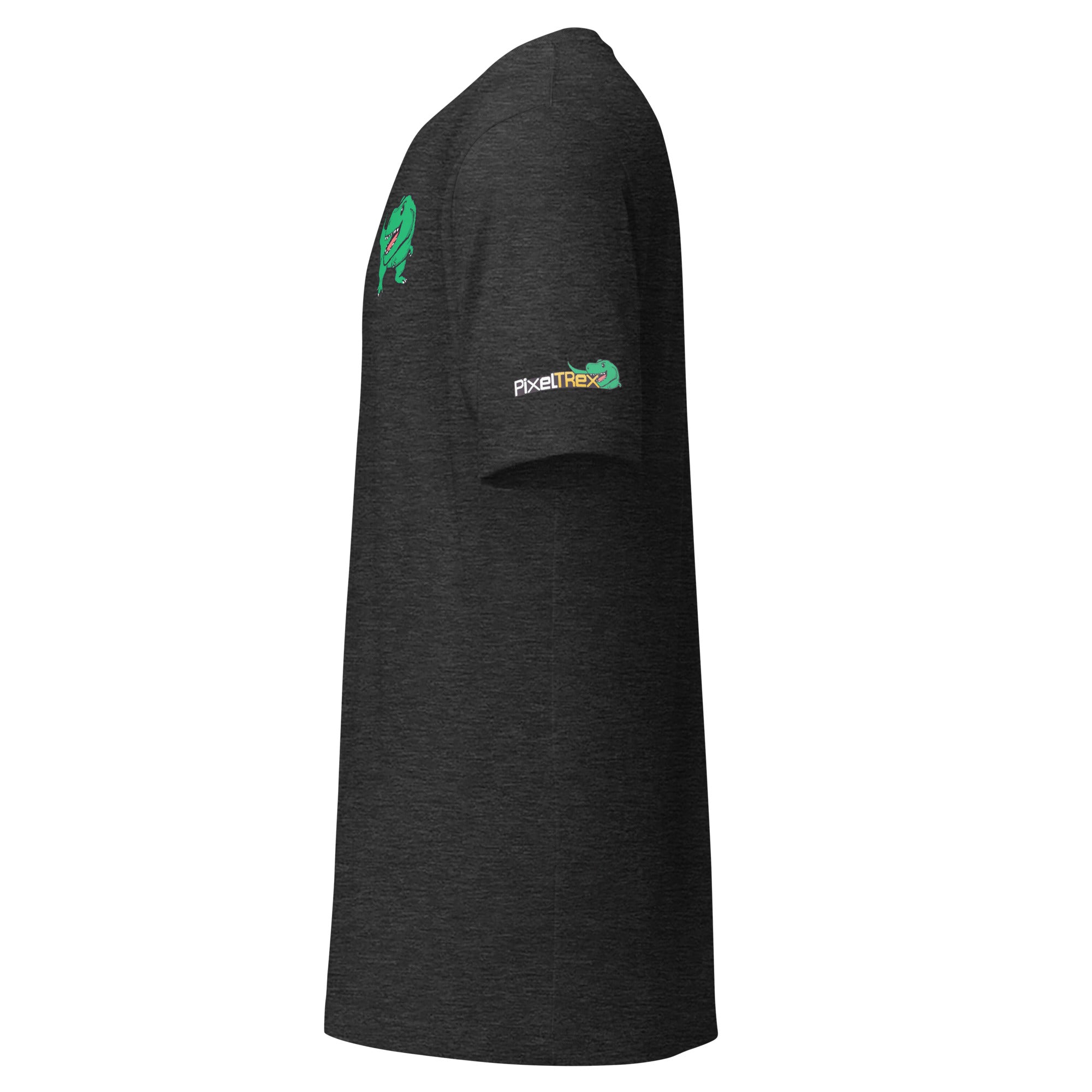 PixelTRex™ – Trex the T-Rex Pixel Dinosaur Pocket Tee