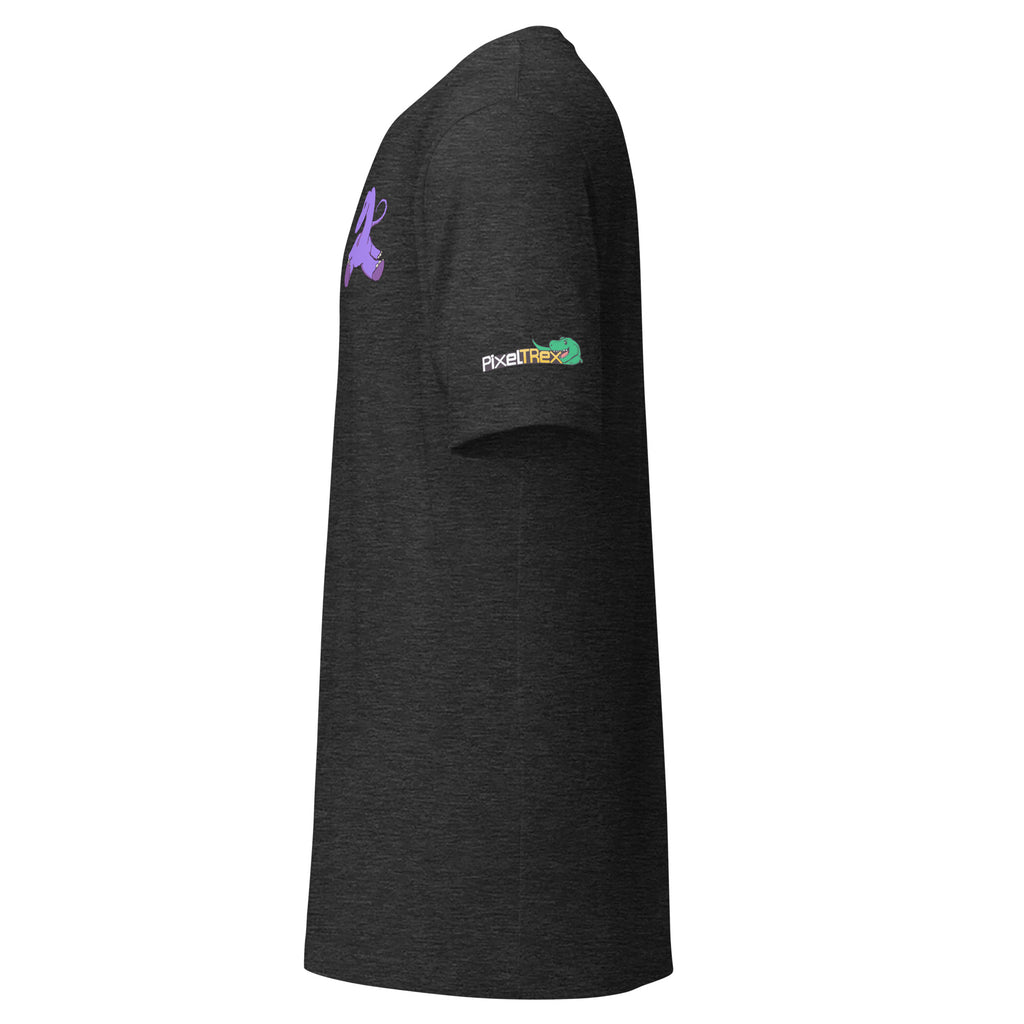 PixelTRex™ – Bracey the Brachiosaurus Pixel Dinosaur Pocket Tee