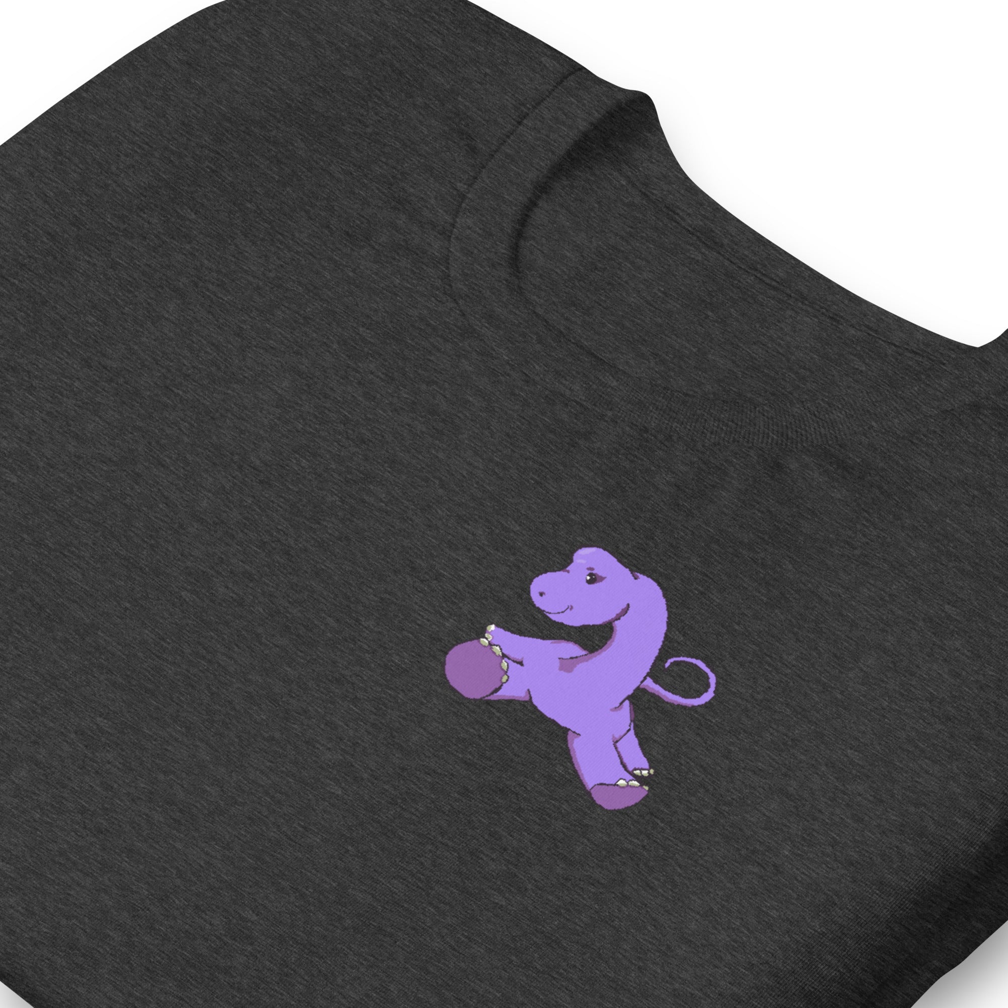 PixelTRex™ – Bracey the Brachiosaurus Pixel Dinosaur Pocket Tee