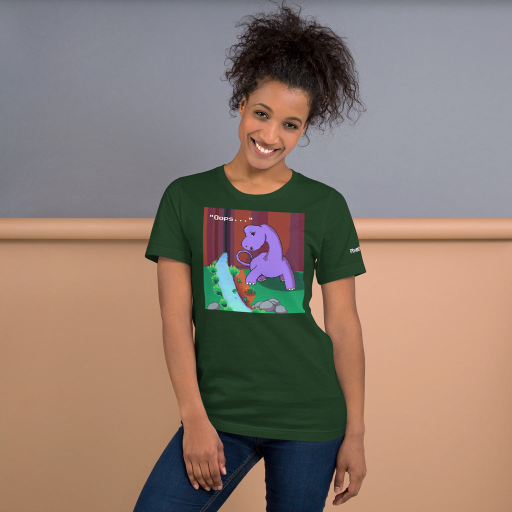 PixelTRex™ – Bracey “Oops” T-Shirt