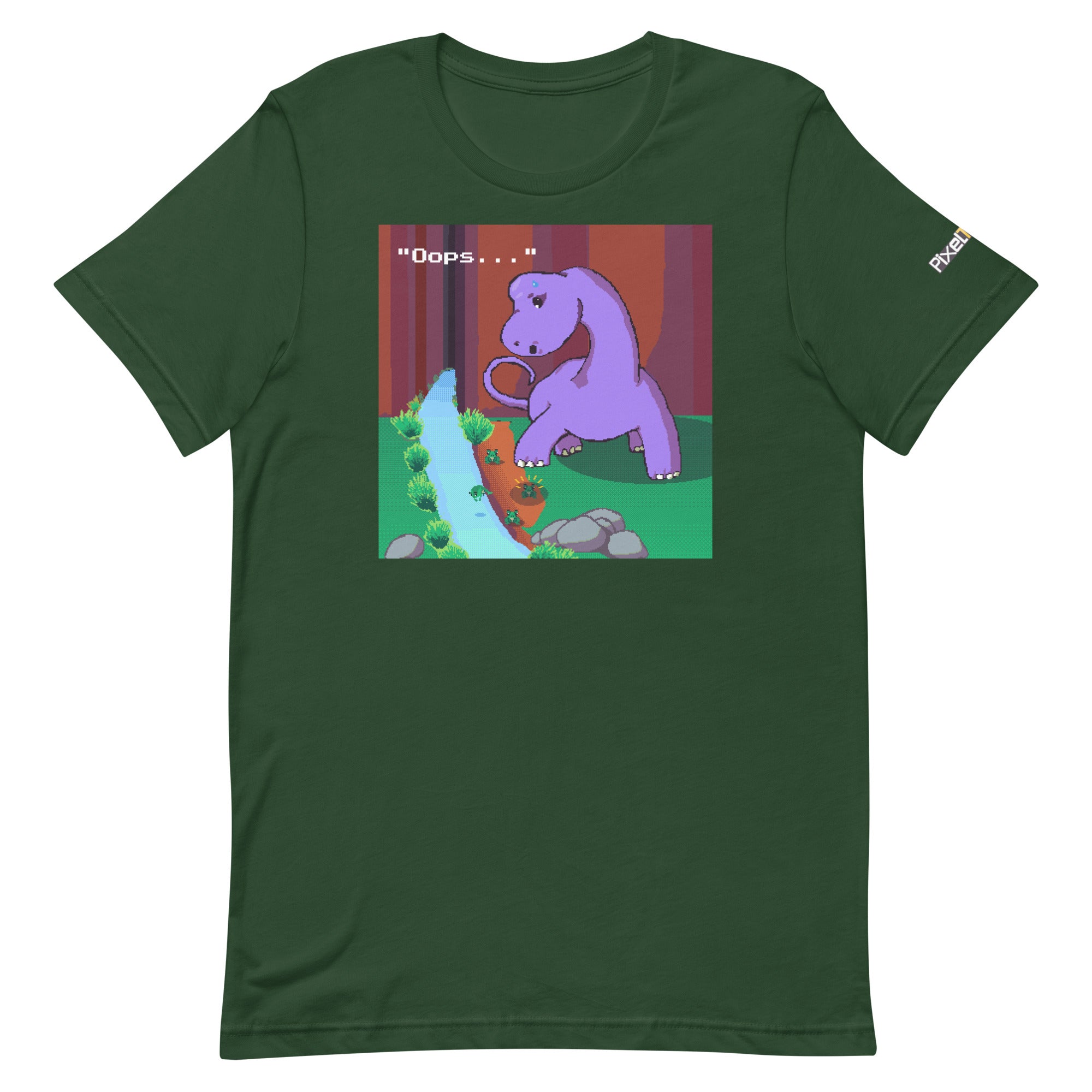 PixelTRex™ – Bracey “Oops” T-Shirt