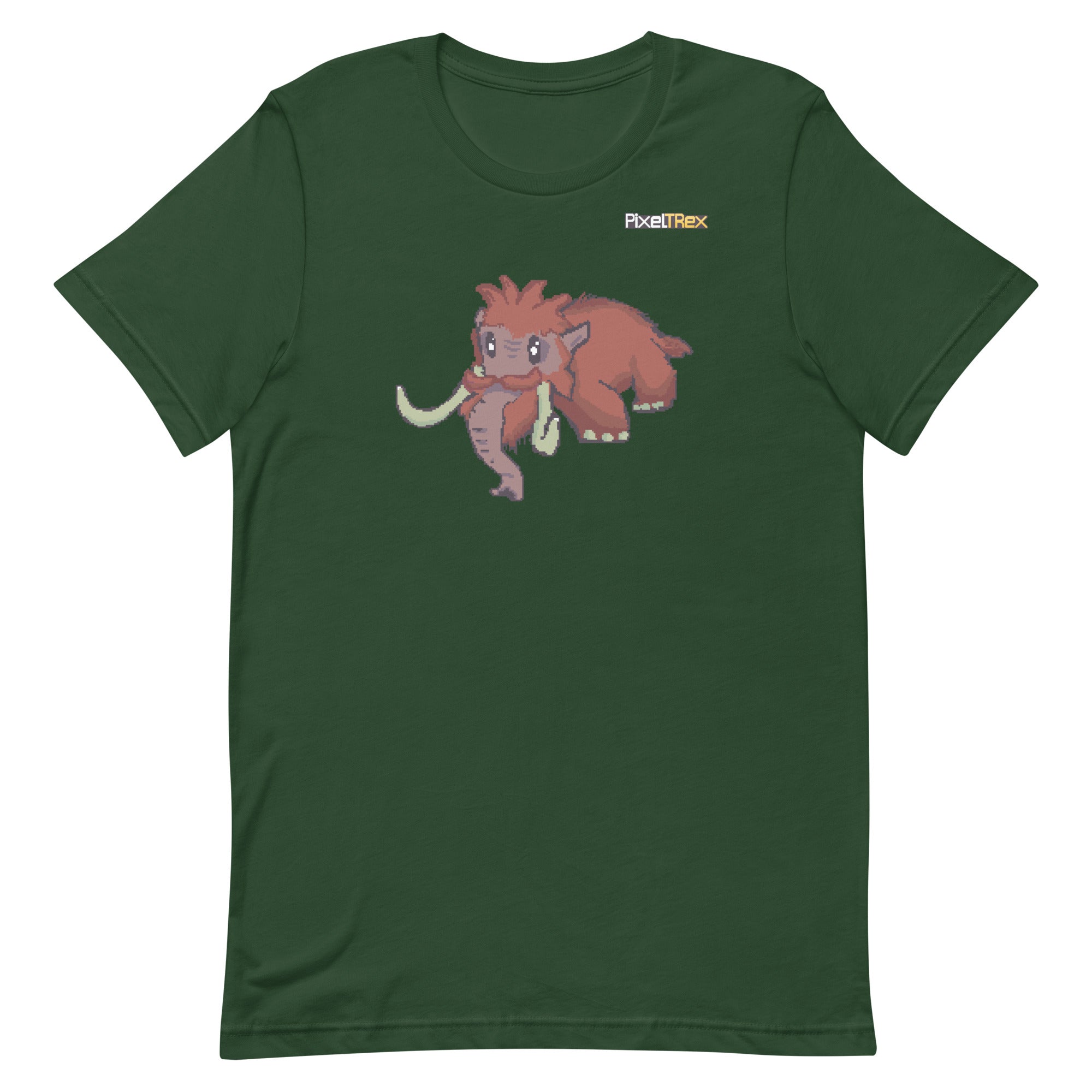 PixelTRex™ – Mammo the Mammoth Pixel Creature T-Shirt