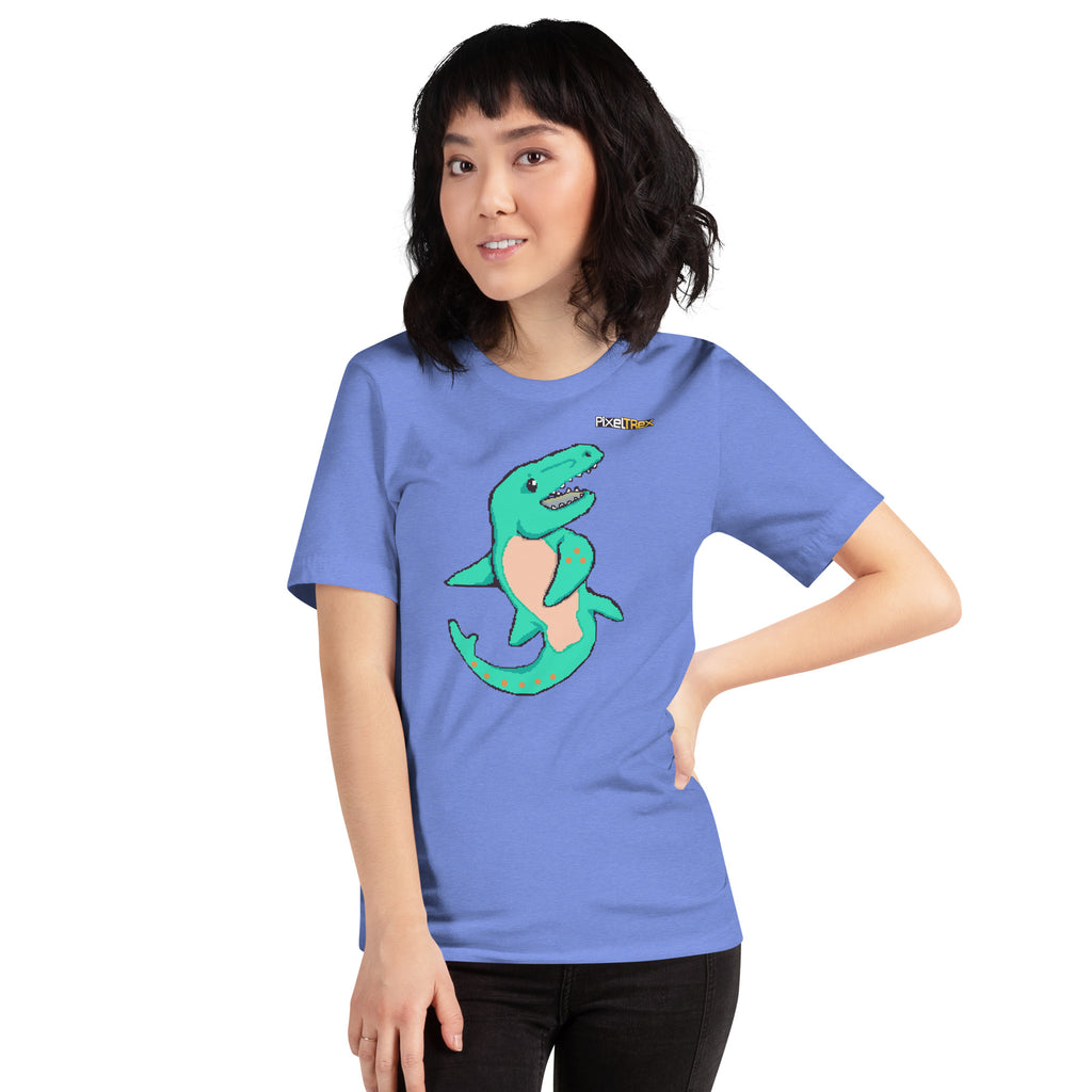 PixelTRex™ – Mosa the Mosasaurus Pixel Creature T-Shirt
