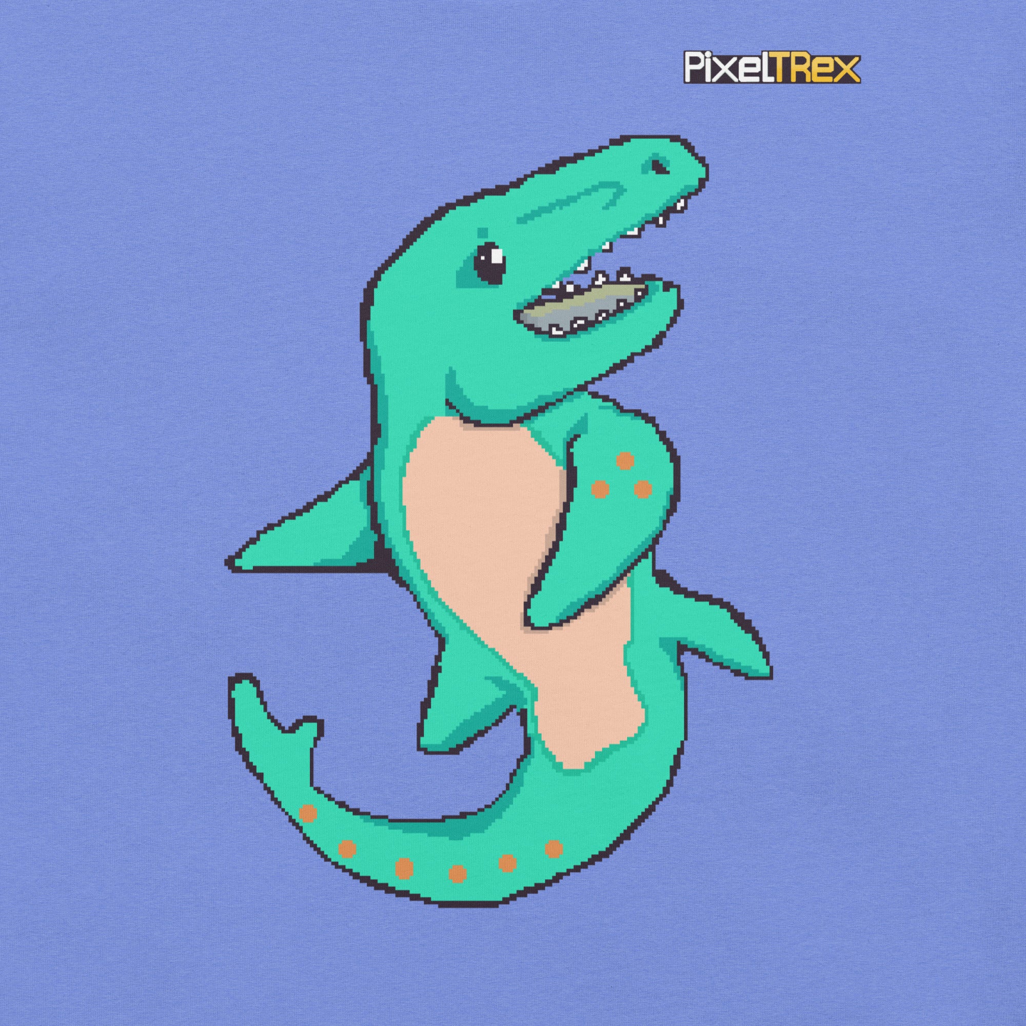 PixelTRex™ – Mosa the Mosasaurus Pixel Creature T-Shirt