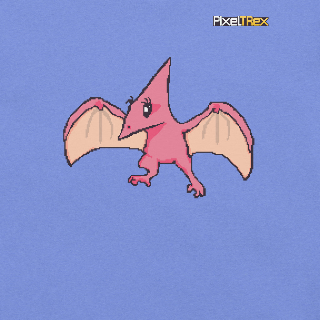 PixelTRex™ – Tera the Pteranodon Pixel Creature T-Shirt