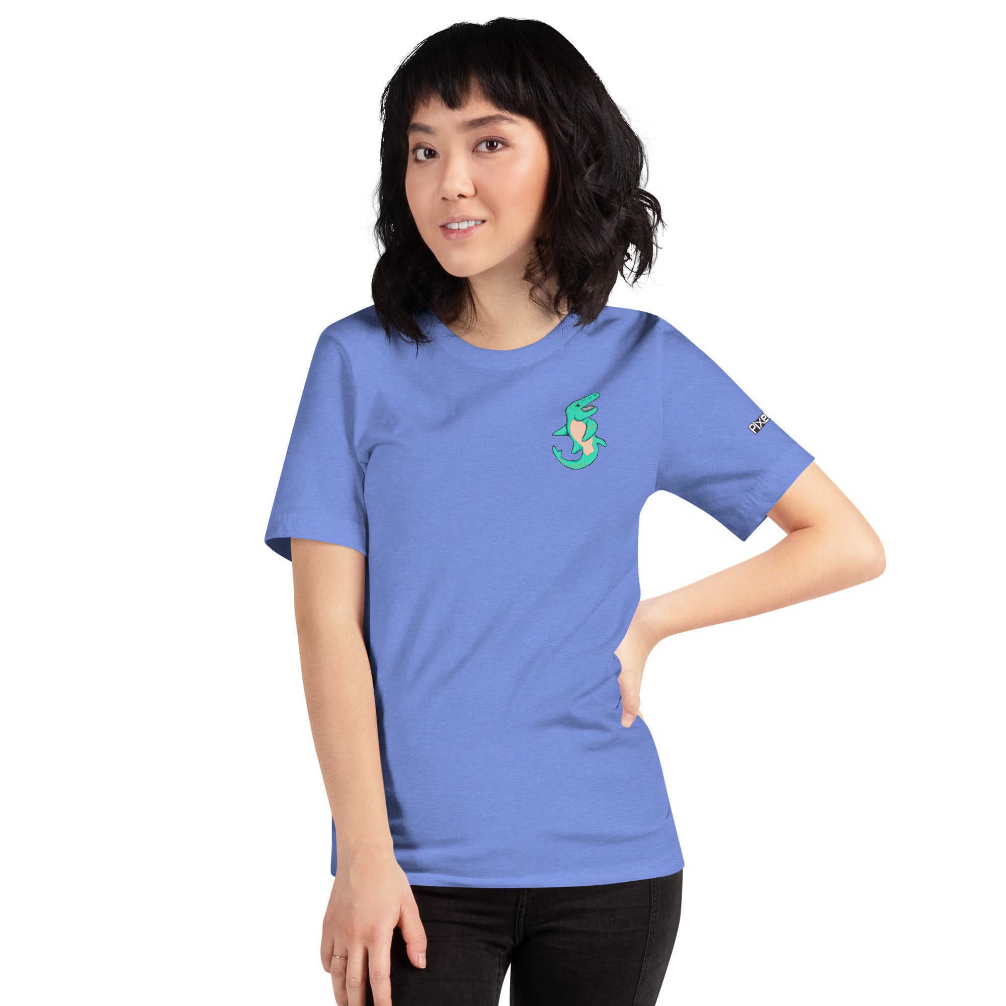 PixelTRex™ – Mosa the Mosasaurus Pixel Creature Pocket Tee