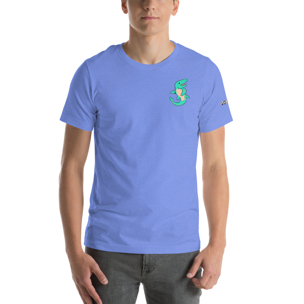 PixelTRex™ – Mosa the Mosasaurus Pixel Creature Pocket Tee