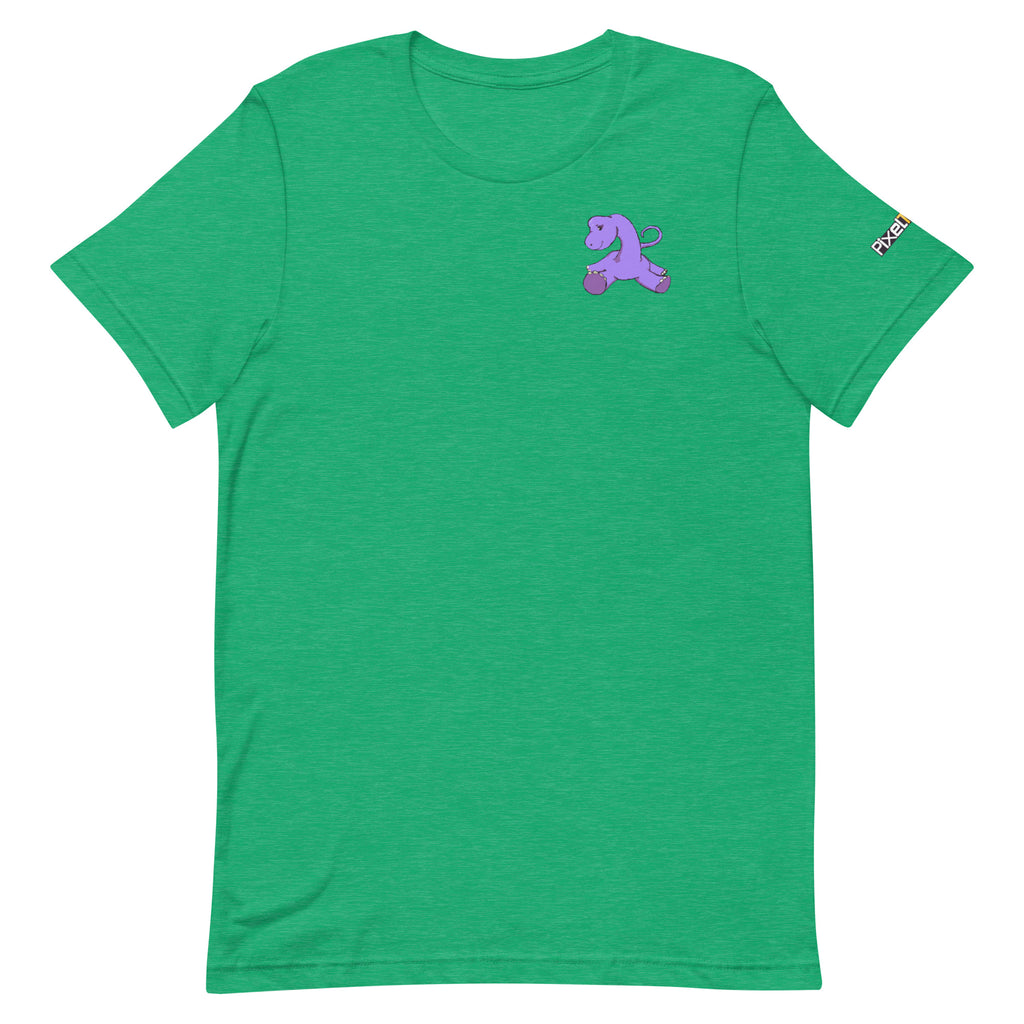 PixelTRex™ – Bracey the Brachiosaurus Pixel Dinosaur Pocket Tee
