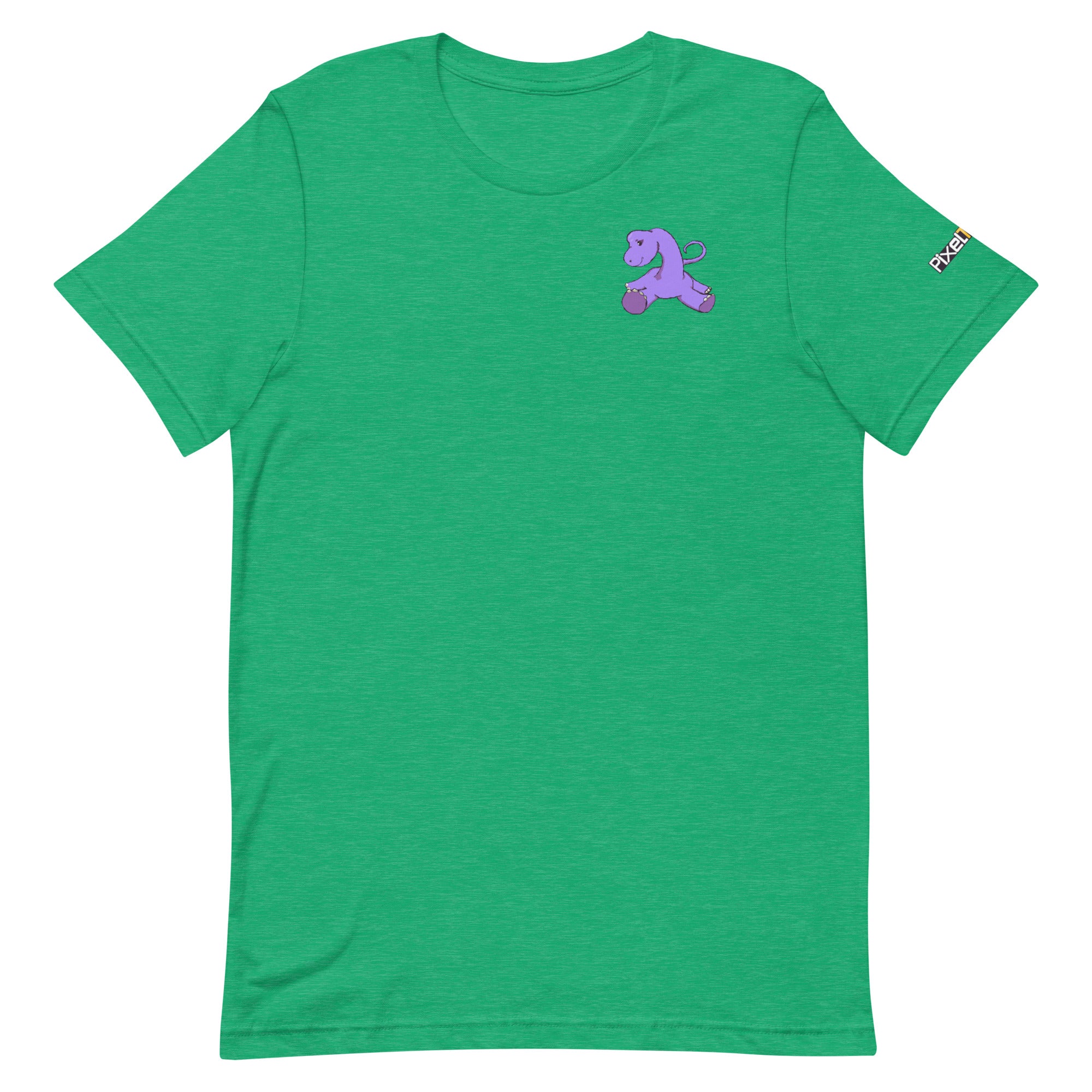 PixelTRex™ – Bracey the Brachiosaurus Pixel Dinosaur Pocket Tee
