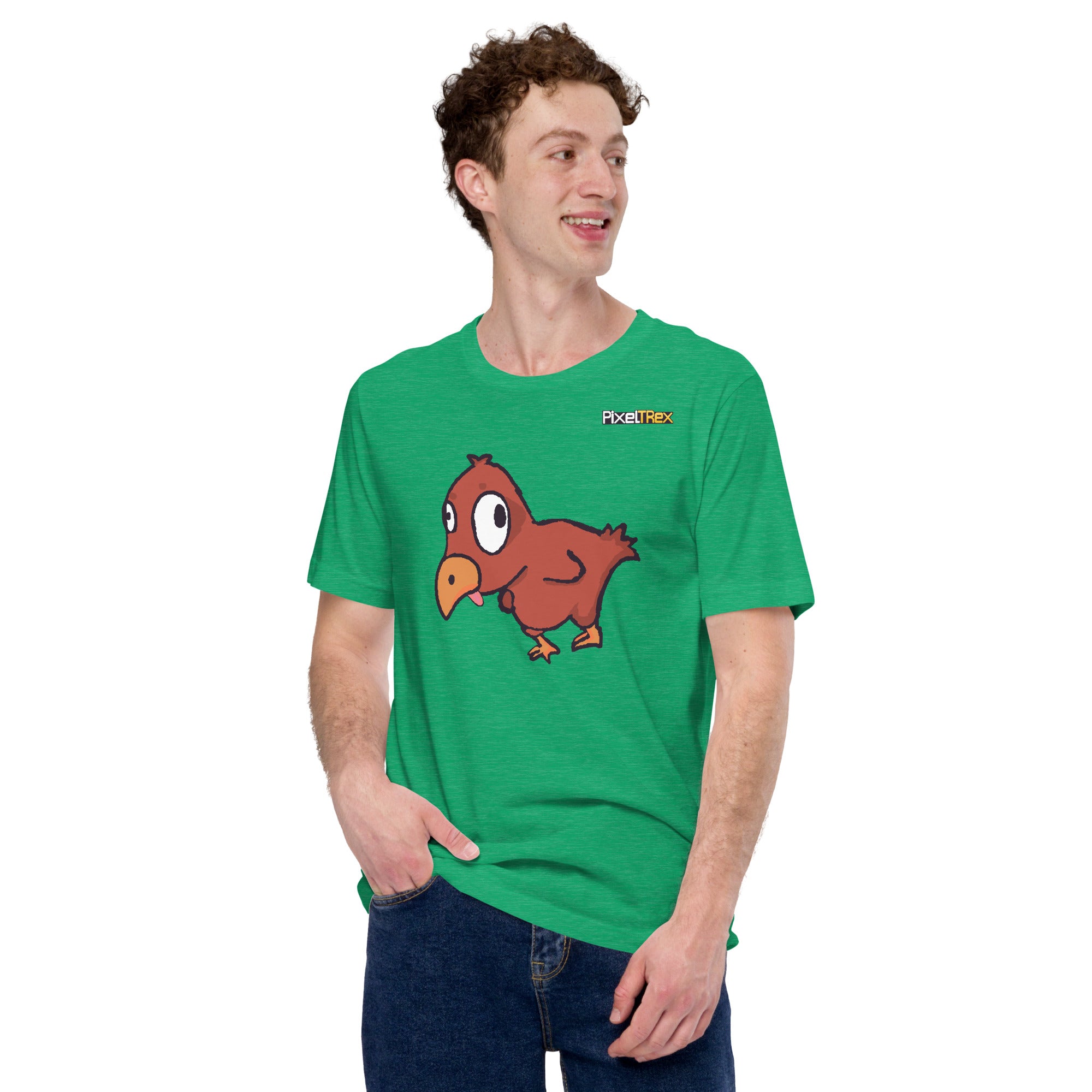 PixelTRex™ – Doug the Dodo Pixel Creature T-Shirt