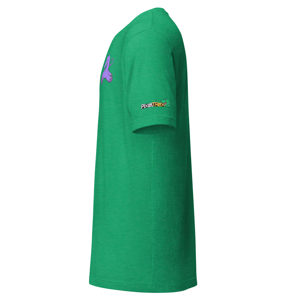 PixelTRex™ – Bracey the Brachiosaurus Pixel Dinosaur Pocket Tee