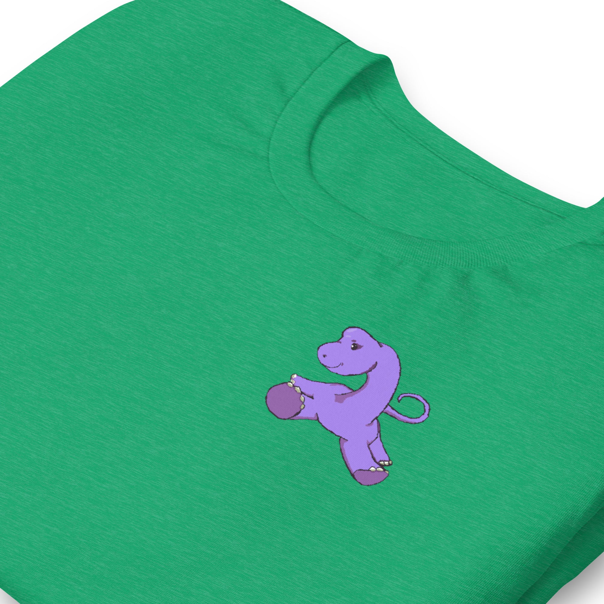 PixelTRex™ – Bracey the Brachiosaurus Pixel Dinosaur Pocket Tee