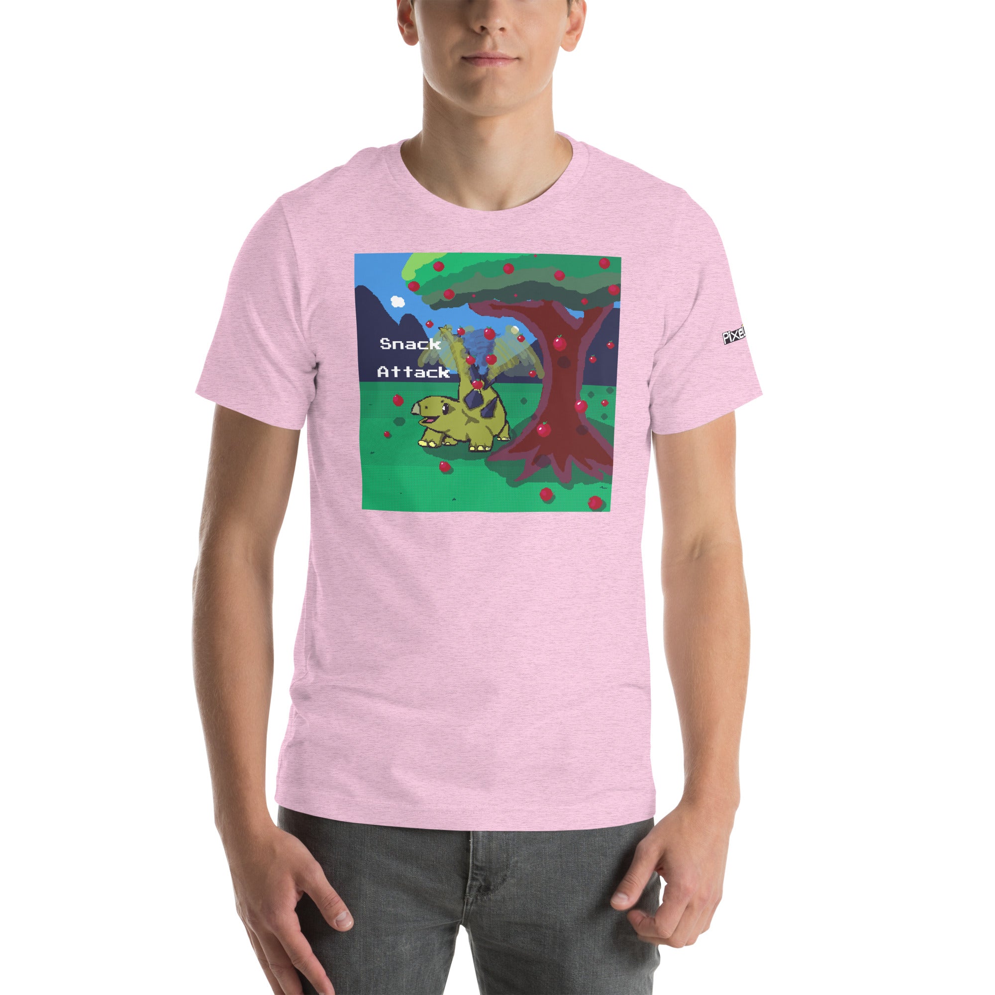 PixelTRex™ – Stego “Snack Attack” T-Shirt