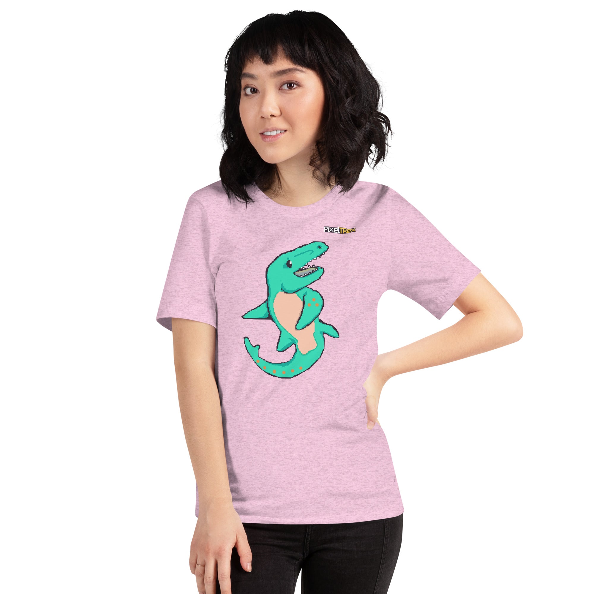 PixelTRex™ – Mosa the Mosasaurus Pixel Creature T-Shirt