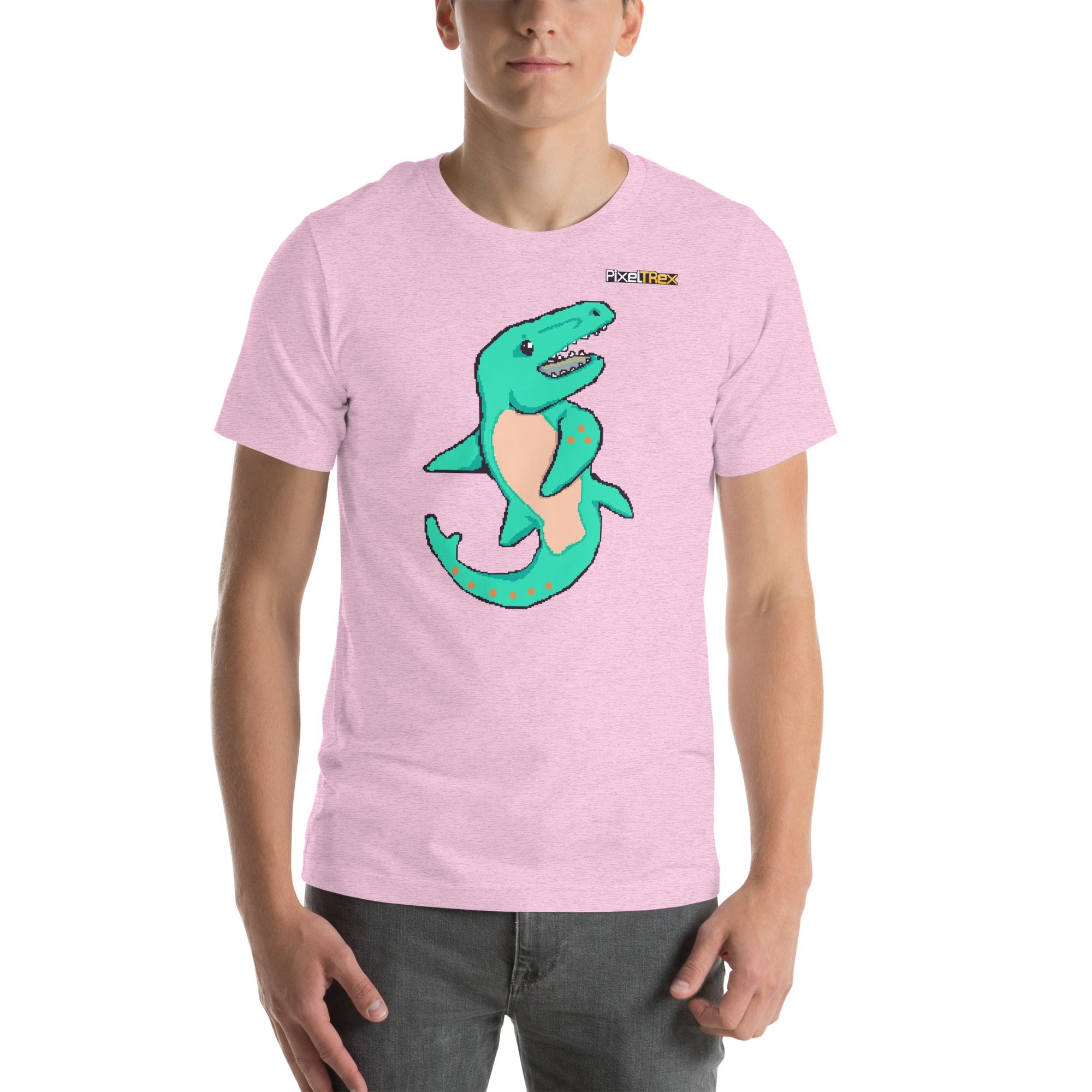 PixelTRex™ – Mosa the Mosasaurus Pixel Creature T-Shirt