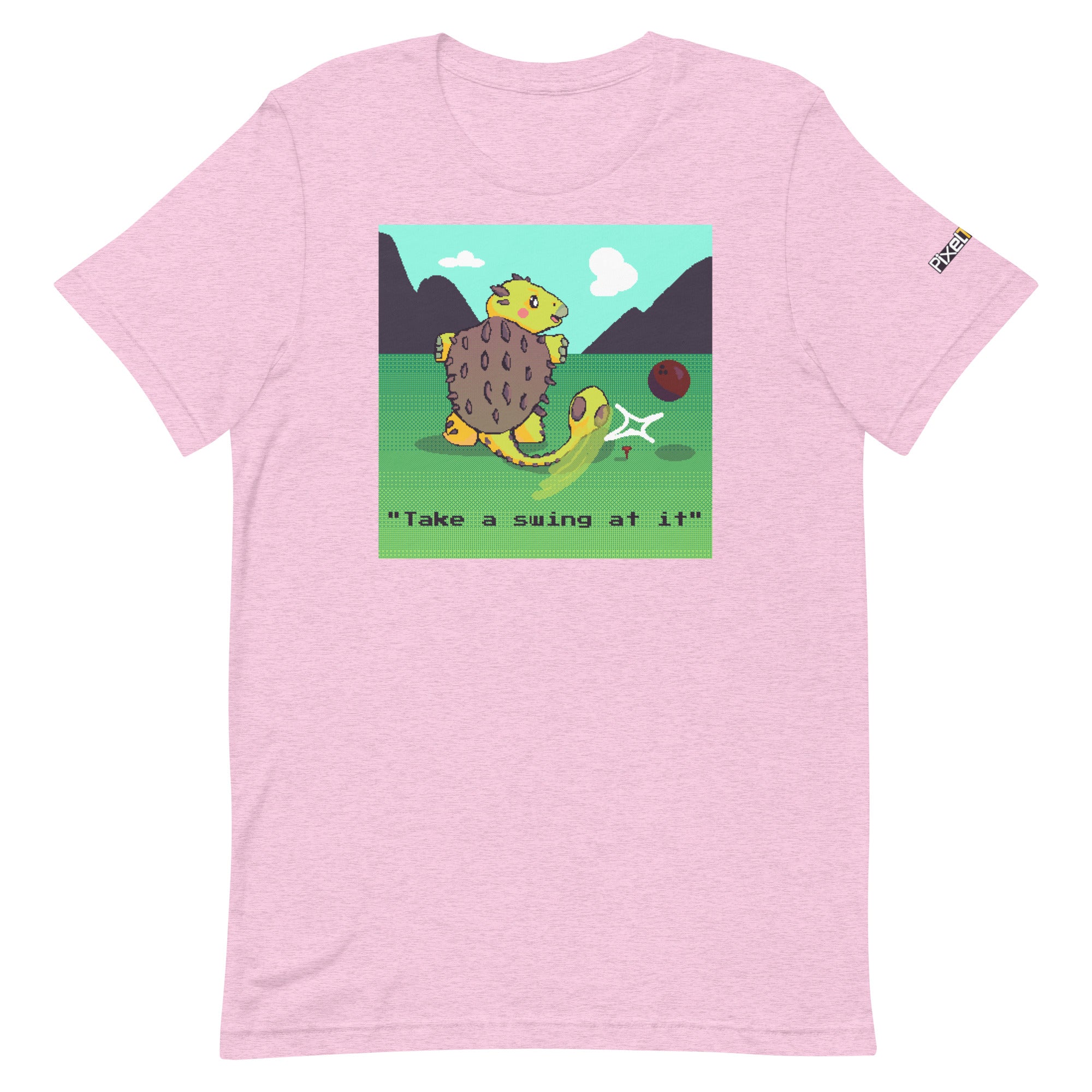 PixelTRex™ – Anky “Take a swing at it” T-Shirt