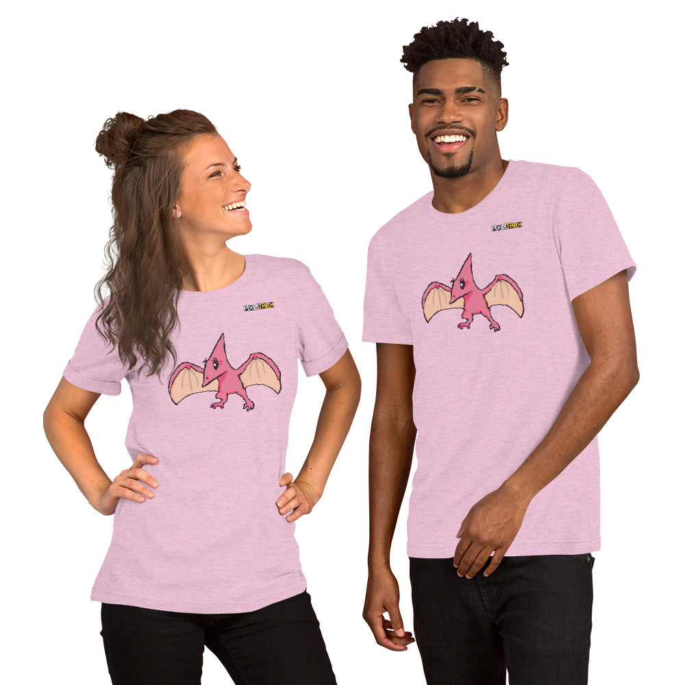 PixelTRex™ – Tera the Pteranodon Pixel Creature T-Shirt