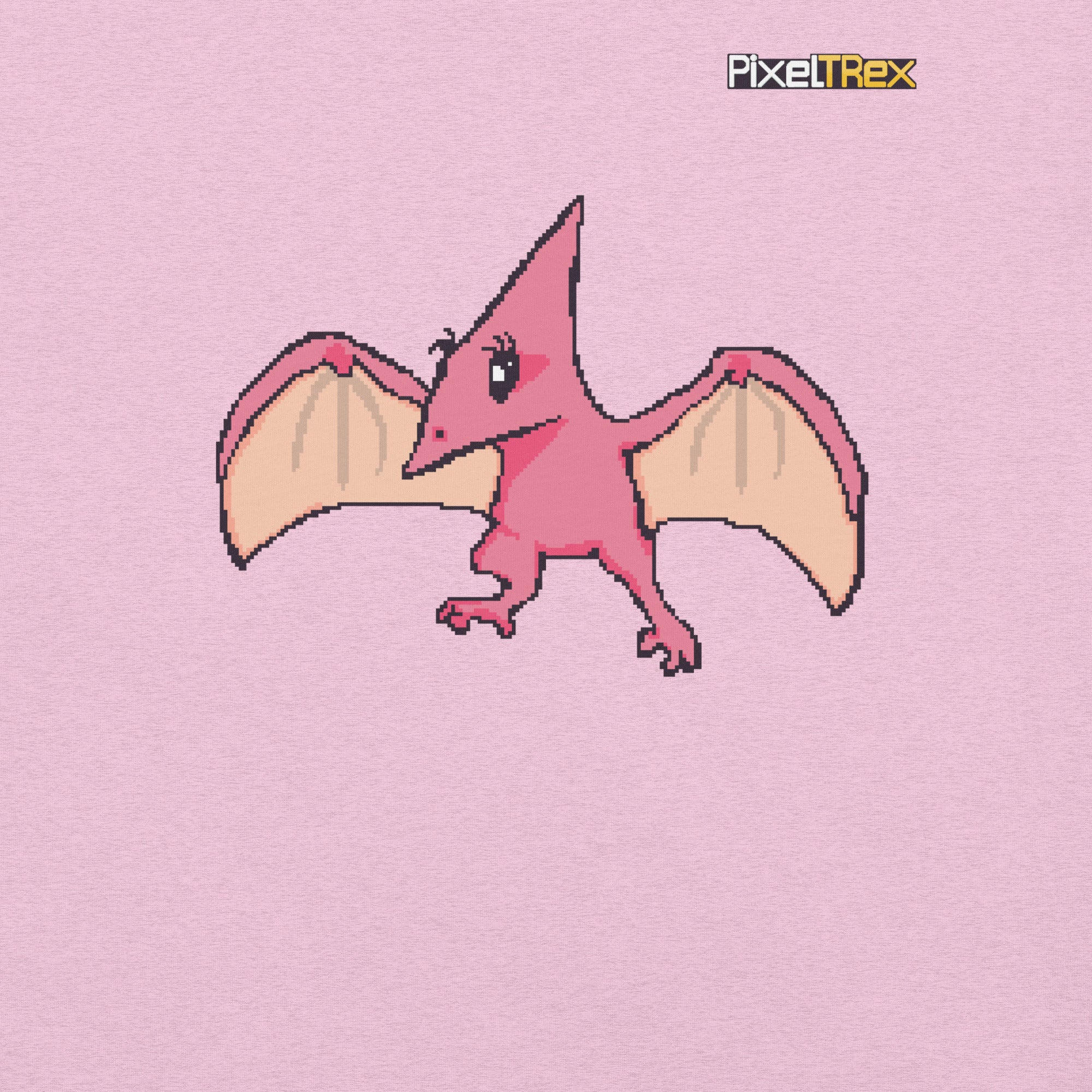 PixelTRex™ – Tera the Pteranodon Pixel Creature T-Shirt