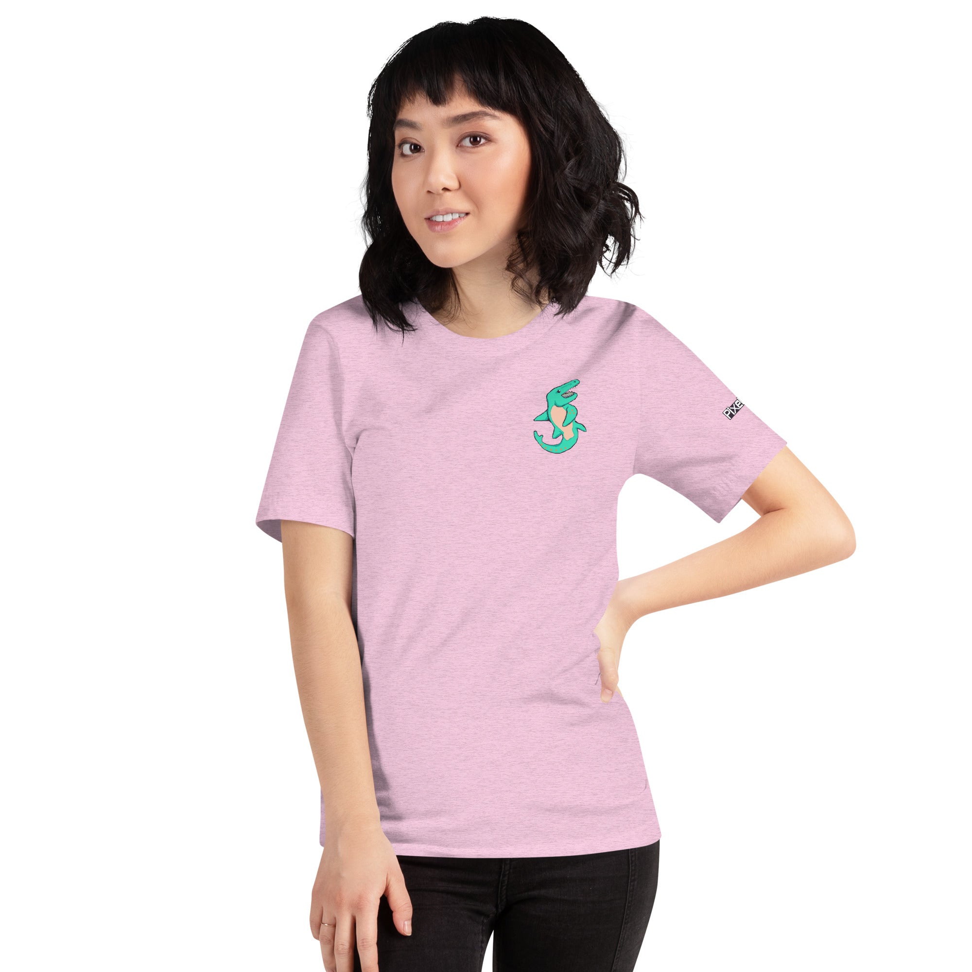 PixelTRex™ – Mosa the Mosasaurus Pixel Creature Pocket Tee