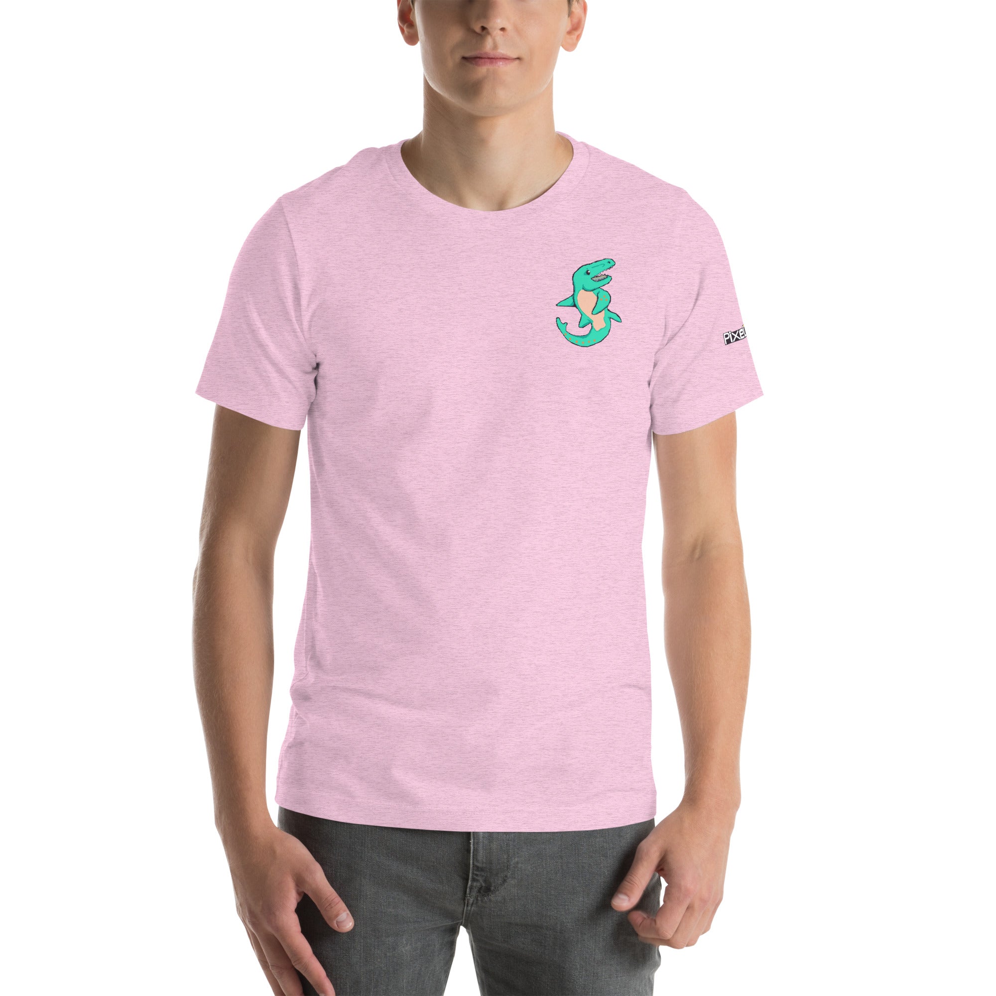 PixelTRex™ – Mosa the Mosasaurus Pixel Creature Pocket Tee