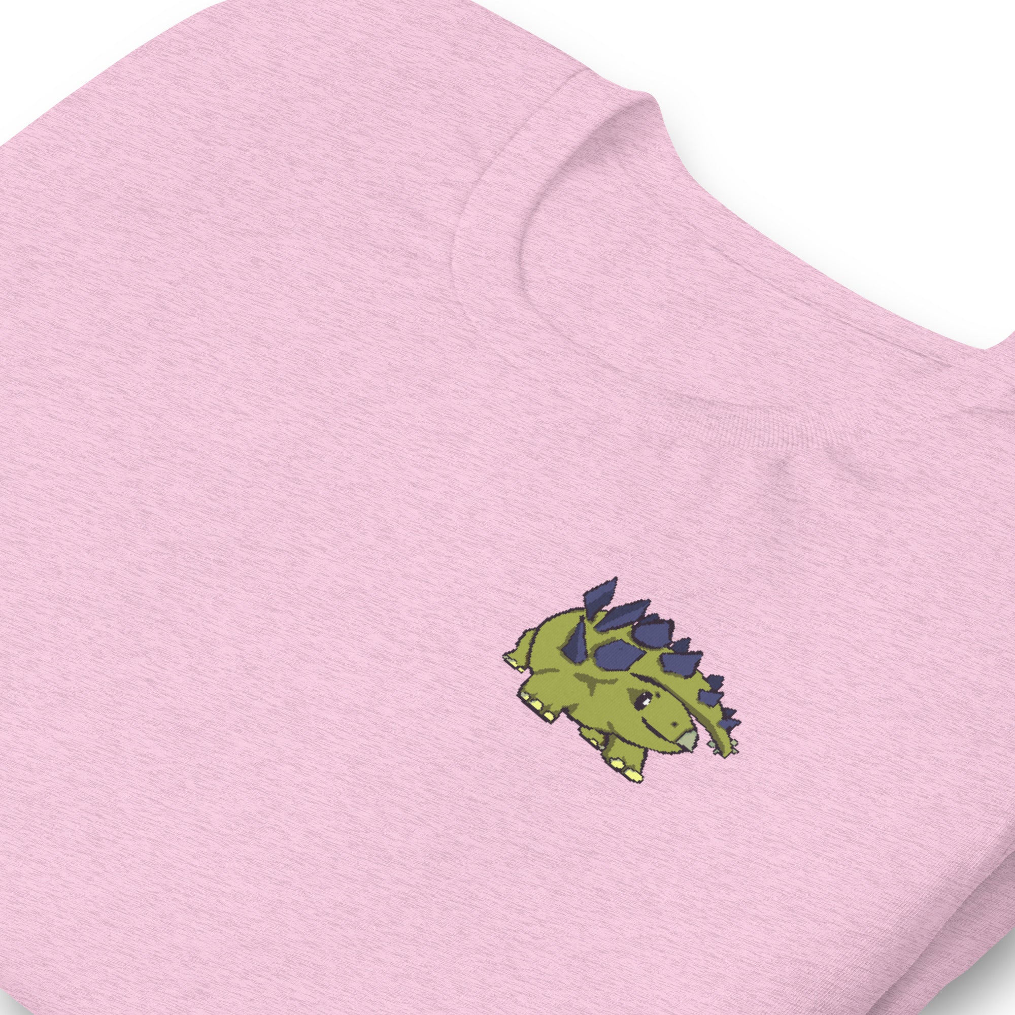PixelTRex™ – Stego the Stegosaurus Pixel Dinosaur Pocket Tee