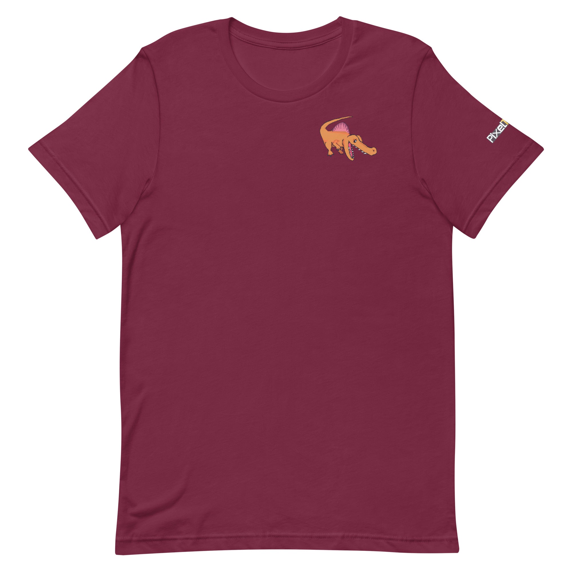 PixelTRex™ – Spino the Spinosaurus Pixel Dinosaur Pocket Tee